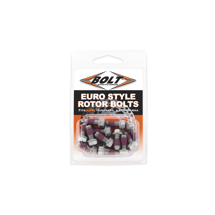 BOLT - EURO STYLE BRAKE ROTOR BOLTS - KTM, HUSQVARNA, GASGAS