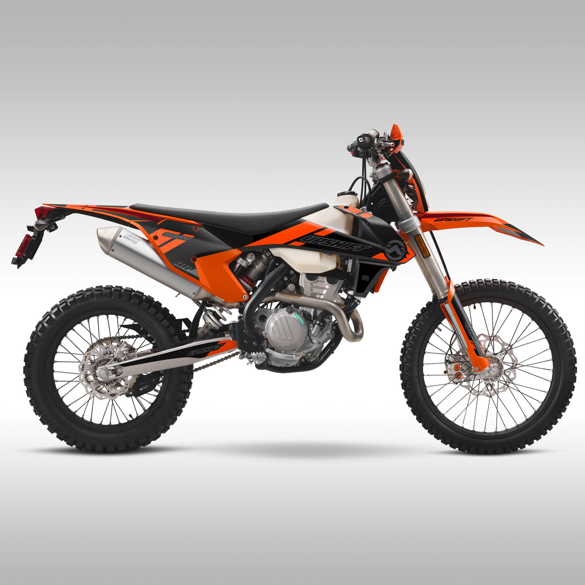 2017 - 2019 KTM EXC-F / XC-W - ORANGE / BLACK GRAPHICS KIT