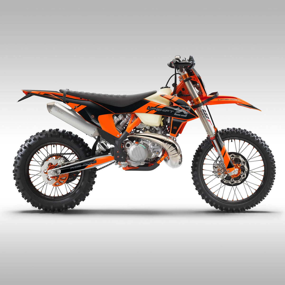 2020 - 2023 EXC-F, XC, XC-W ORANGE / BLACK GRAPHICS KIT