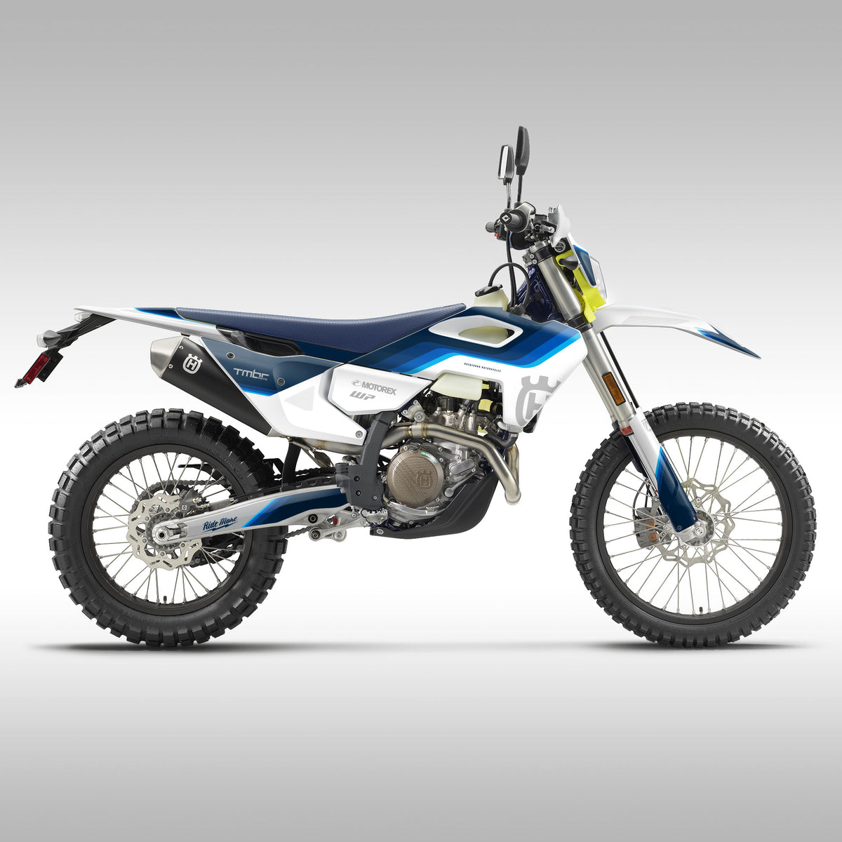 2023 - 2025 HUSQ FE, TE, FX, TX - RETRO BLUE - GRAPHICS KIT