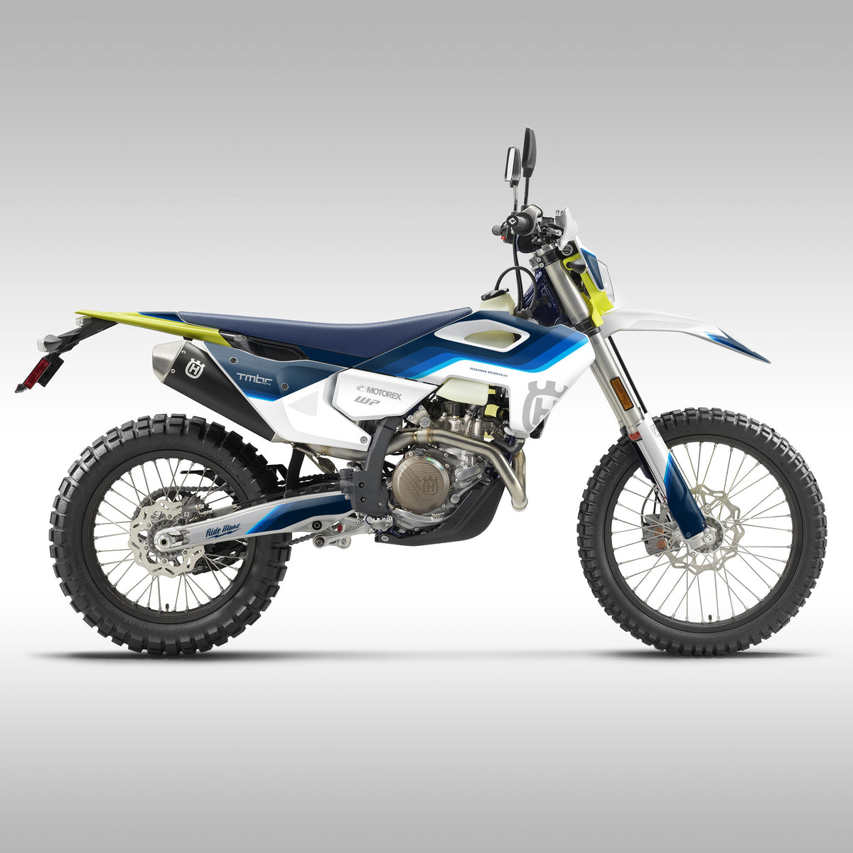 2023 - 2024 HUSQVARNA FE, TE, FX, TX - RETRO BLUE - GRAPHICS KIT