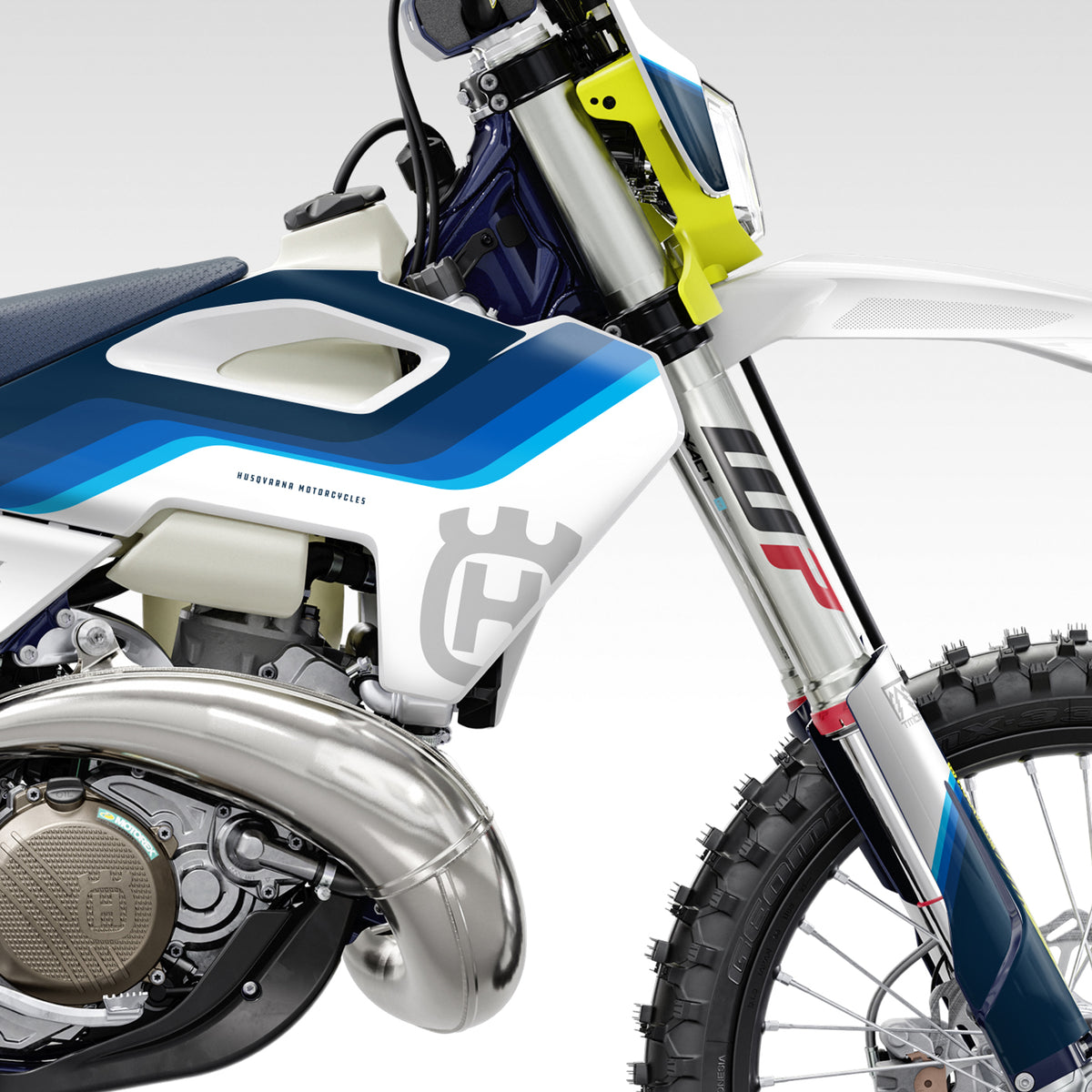 2023 - 2024 HUSQVARNA FE, TE, FX, TX - RETRO BLUE - GRAPHICS KIT