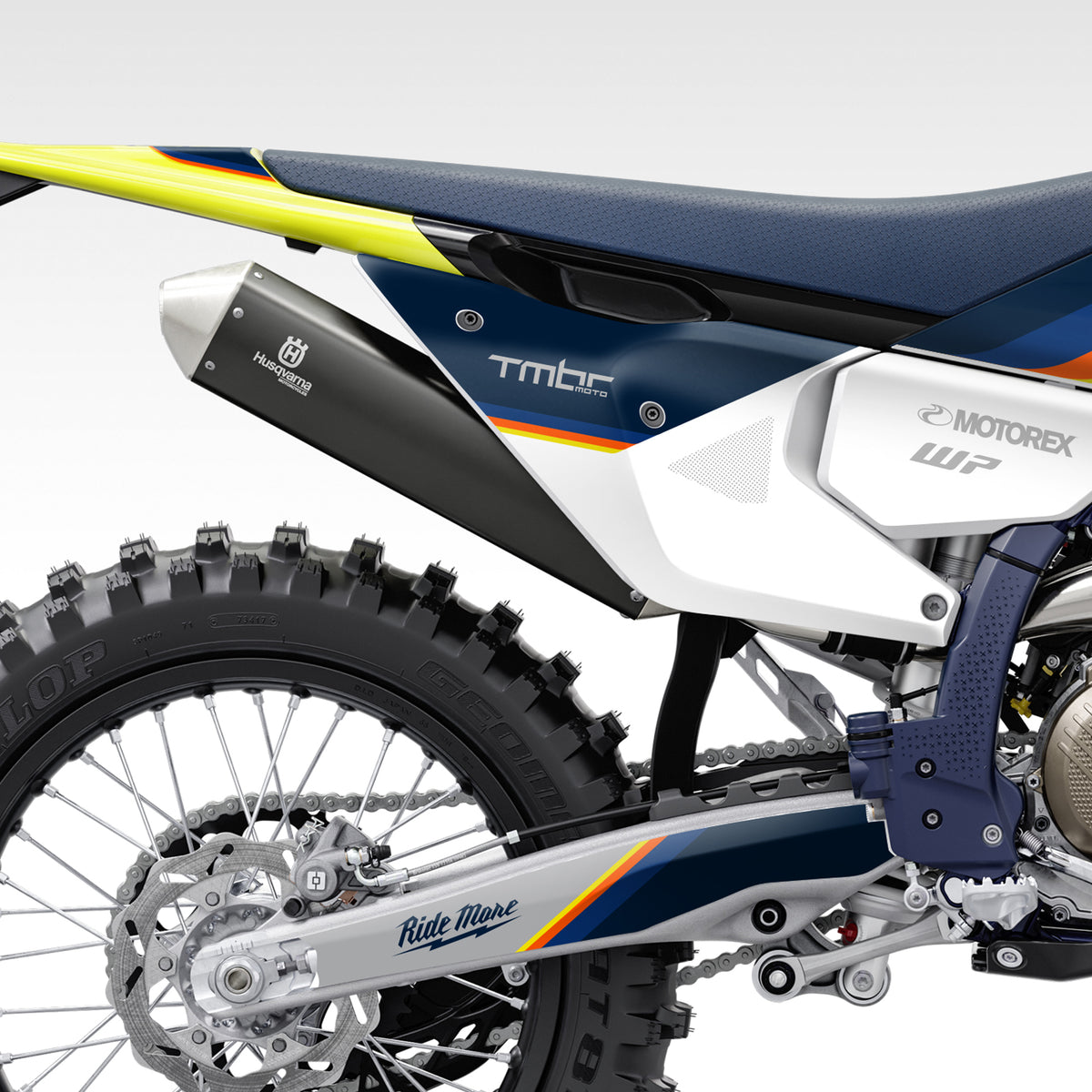 2023 - 2024 HUSQVARNA FE, TE, FX, TX - RETRO - GRAPHICS KIT