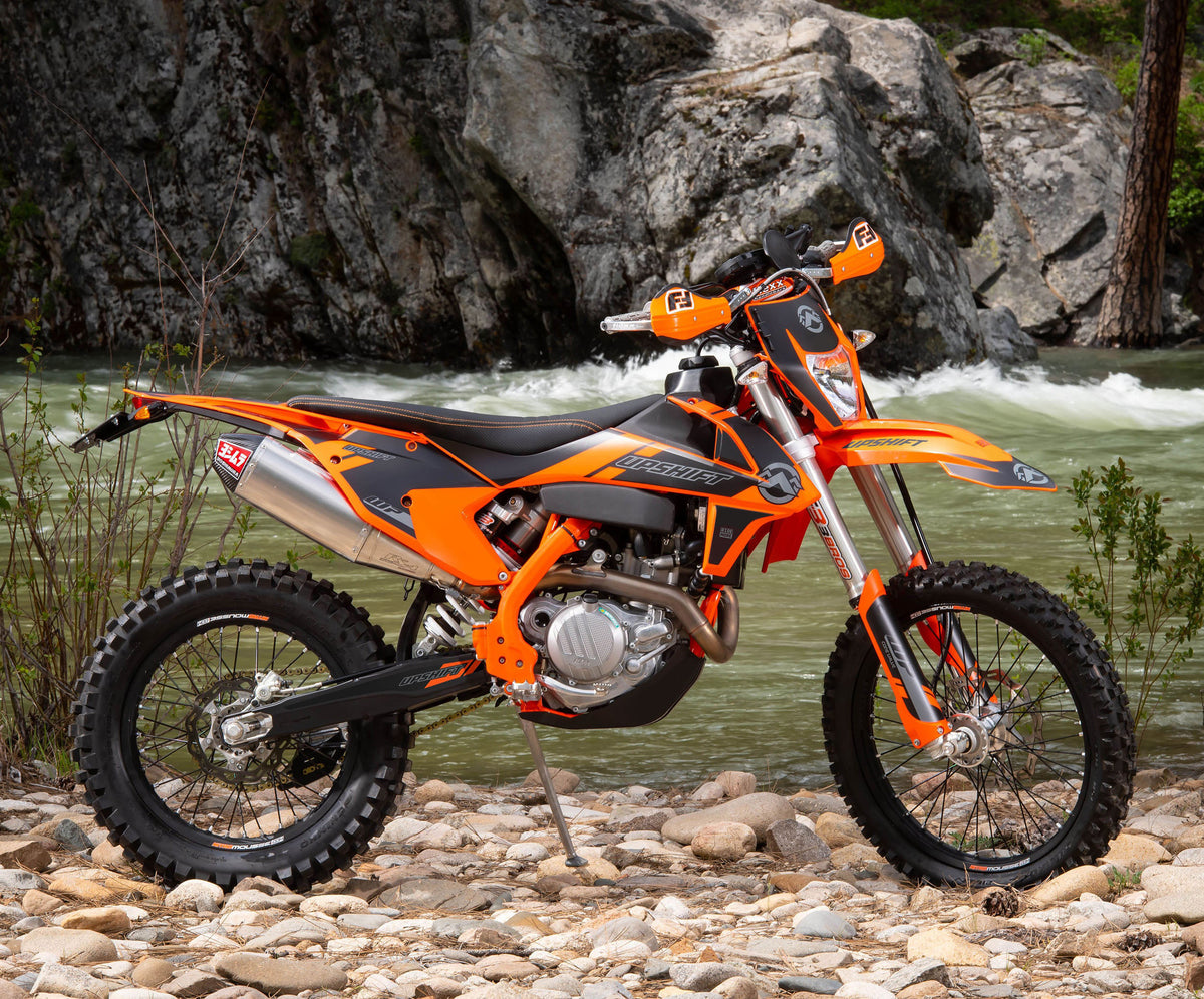 2017 - 2019 KTM EXC-F / XC-W - ORANGE / BLACK GRAPHICS KIT