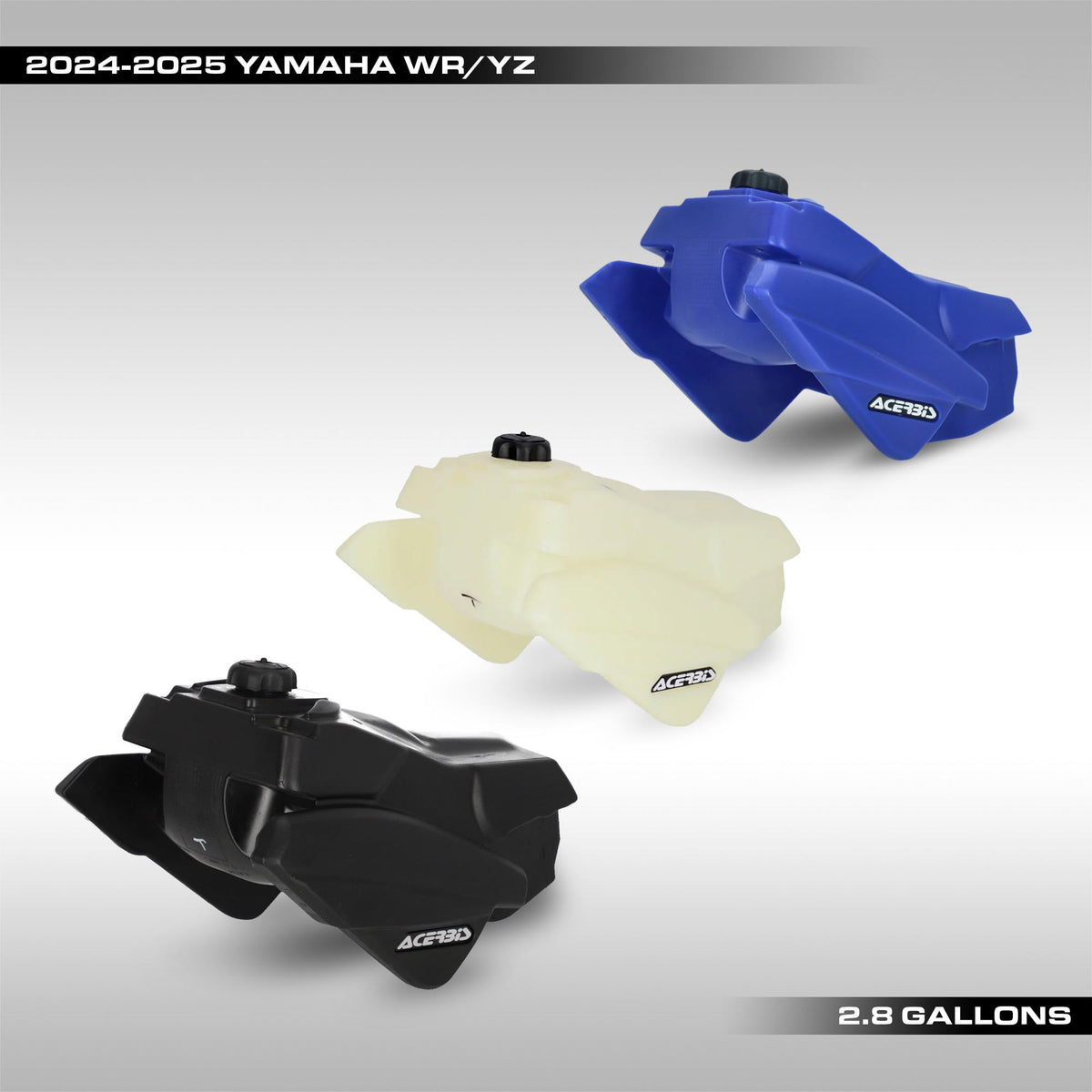 ACERBIS - 2.8 GALLON FUEL TANK - 2024 - 2025 YAMAHA WR