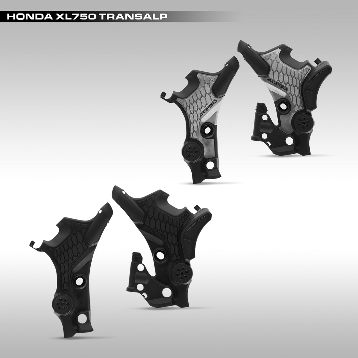 ACERBIS - X-Grip Frame Guards - Honda XL750 Transalp