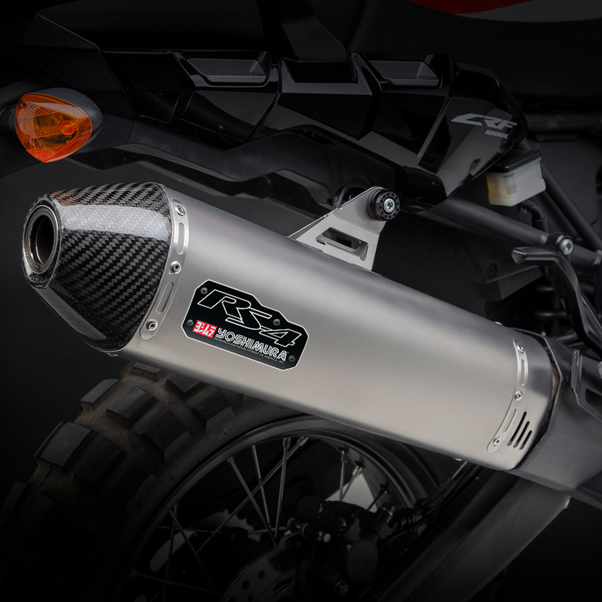 YOSHIMURA - RS-4 SLIP-ON - HONDA CRF1000L AFRICA TWIN