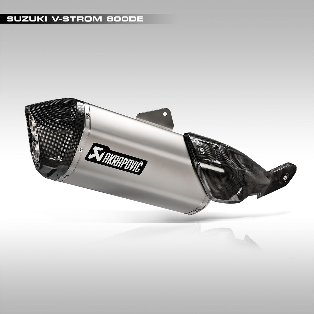 AKRAPOVIC - ADVENTURE SLIP-ON - SUZUKI V-STROM 800DE