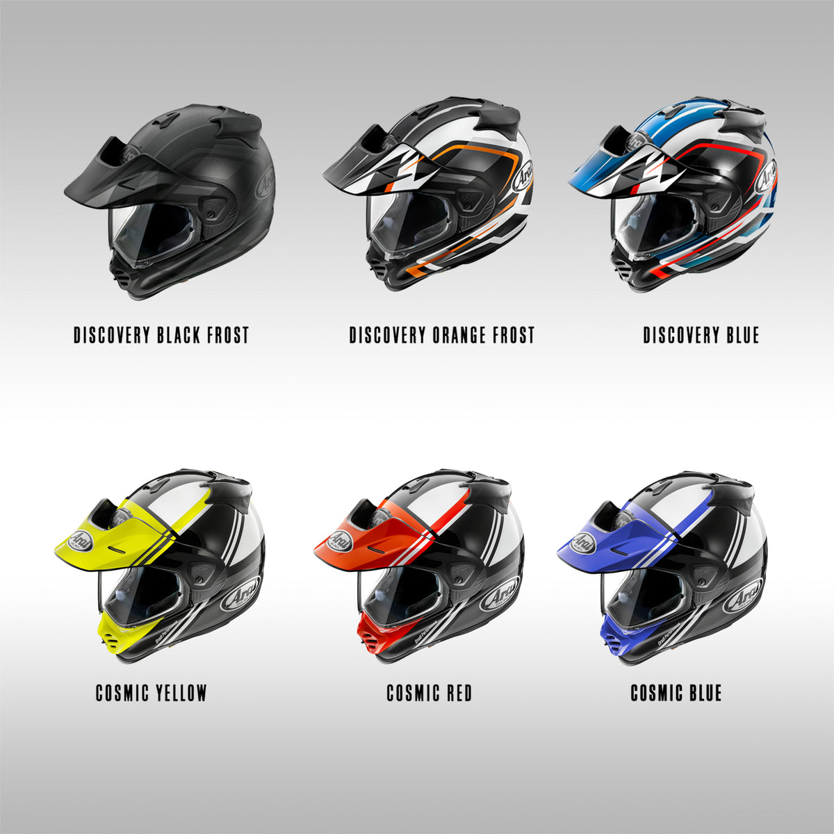 ARAI - XD-5 ADVENTURE HELMET - GRAPHIC PAINT DESIGNS