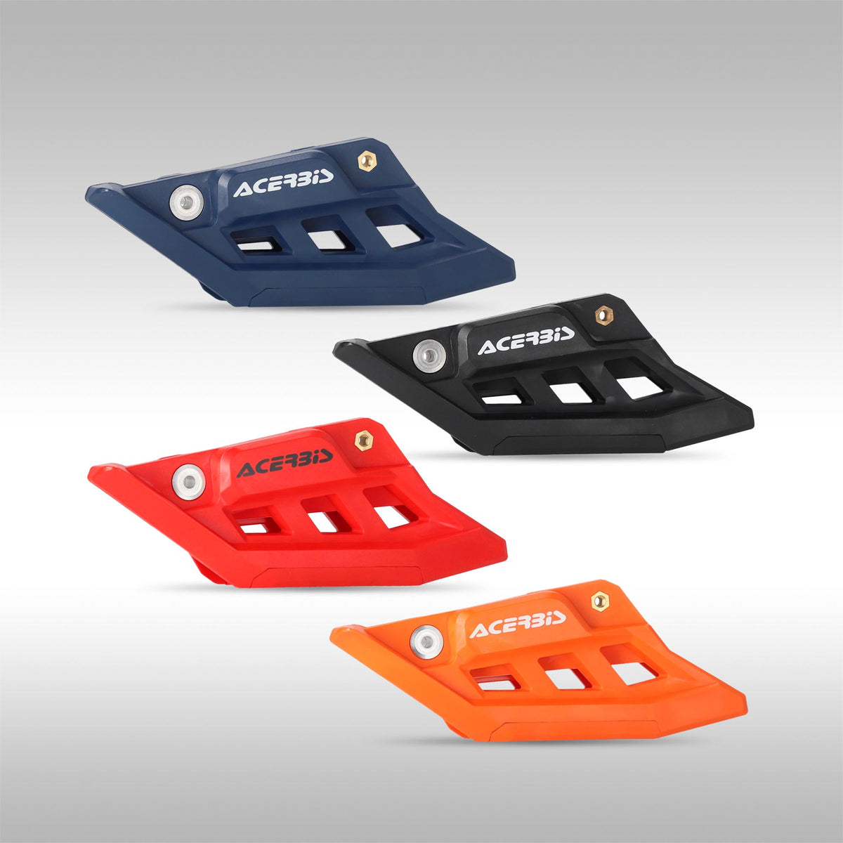 The Acerbis 2.0 Chain Guide Block easily replaces the entire OEM unit and ensures durability and high resistance to shock and wear from the chain. Available in Black, Blue, Orange and Red.