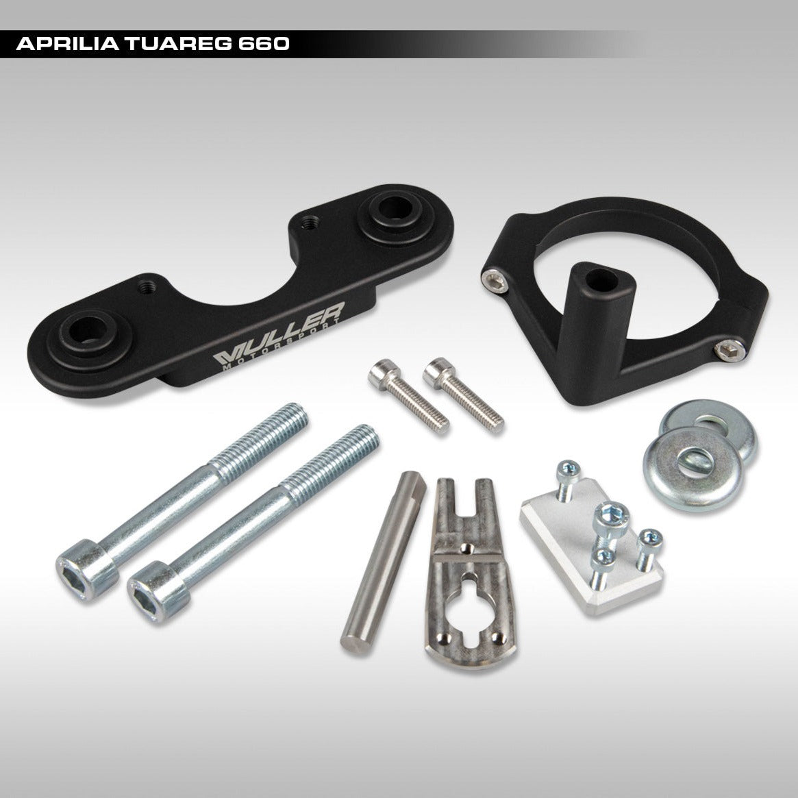 MULLER MOTORSPORT - STEERING DAMPER MOUNT - APRILIA TUAREG 660