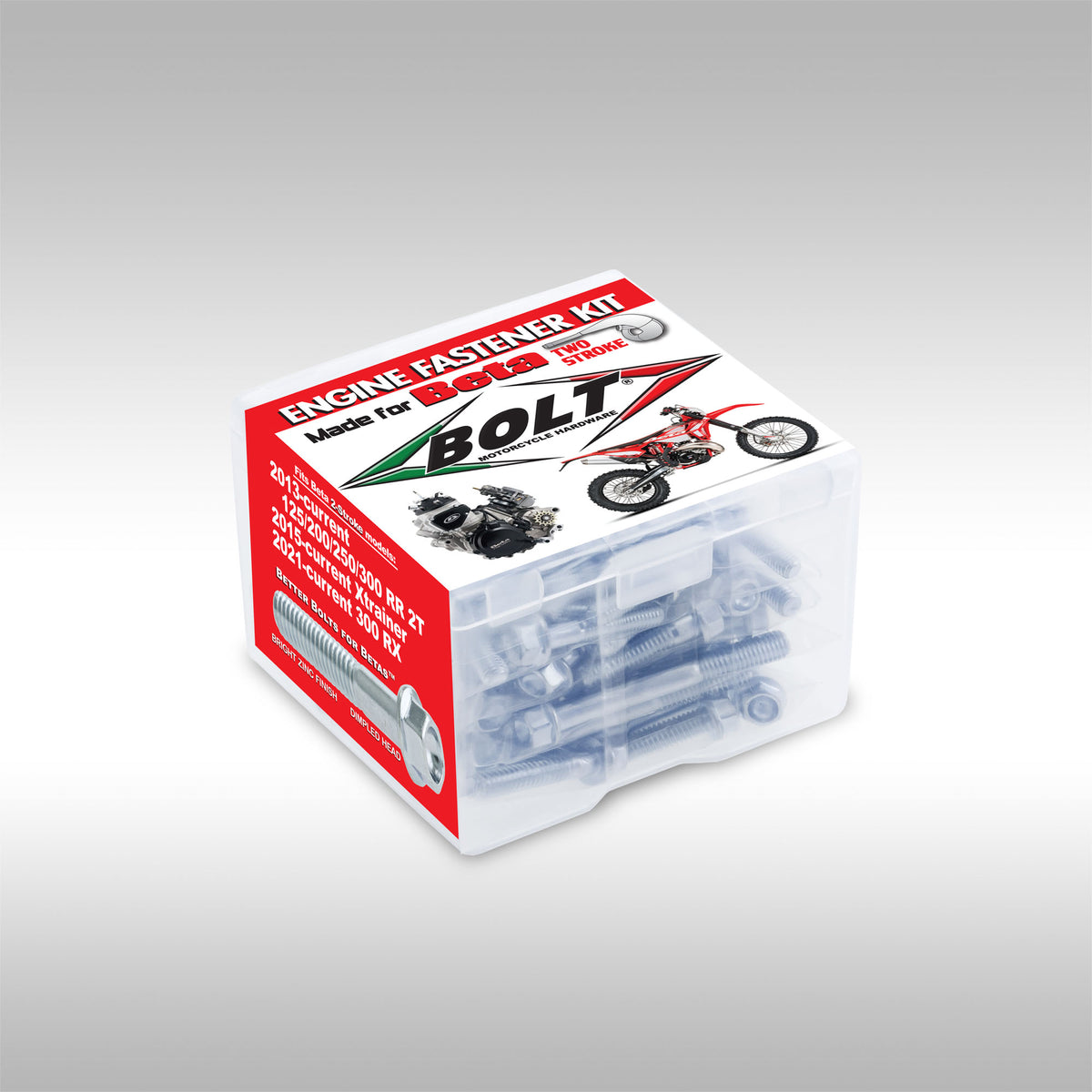 BOLT MOTORCYCLE HARDWARE - ENGINE FASTENER KIT - BETA TWO STROKES