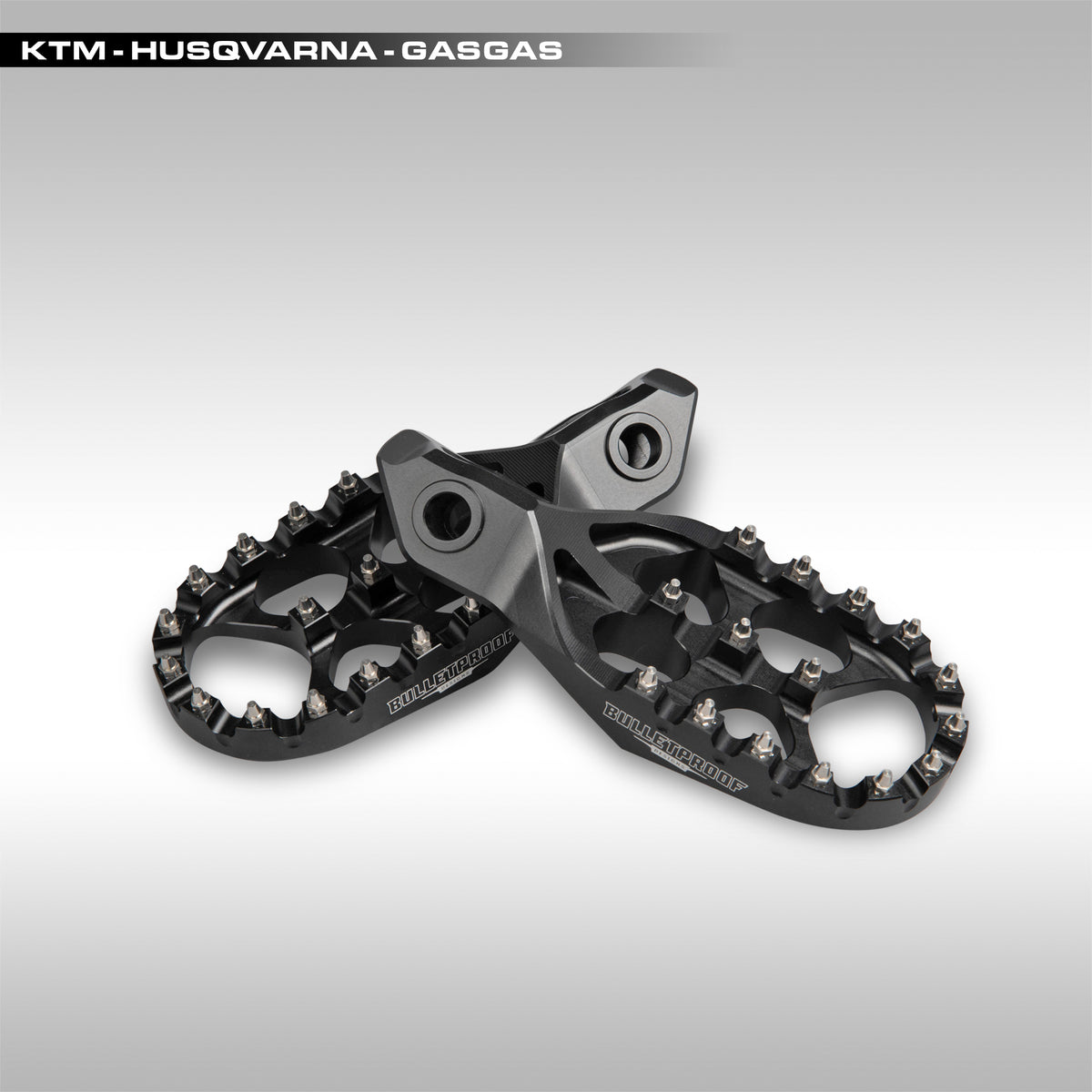 BULLET PROOF DESIGNS - FOOTPEGS - 2023+ KTM, HUSQVARNA, GASGAS