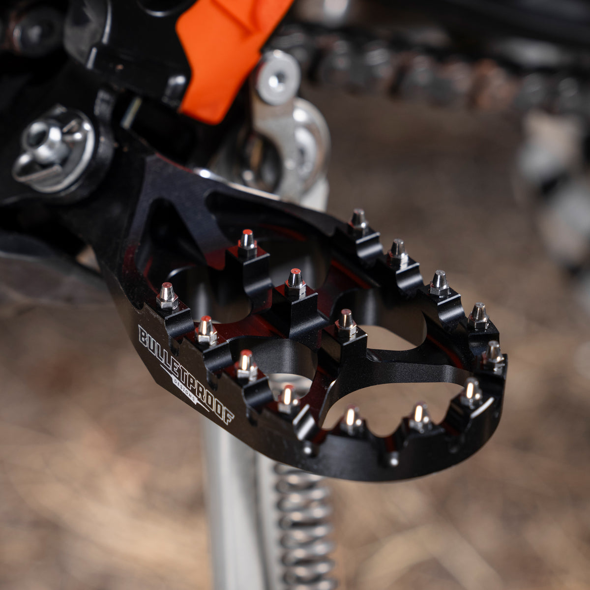 BULLET PROOF DESIGNS - FOOTPEGS - 2023+ KTM, HUSQVARNA, GASGAS