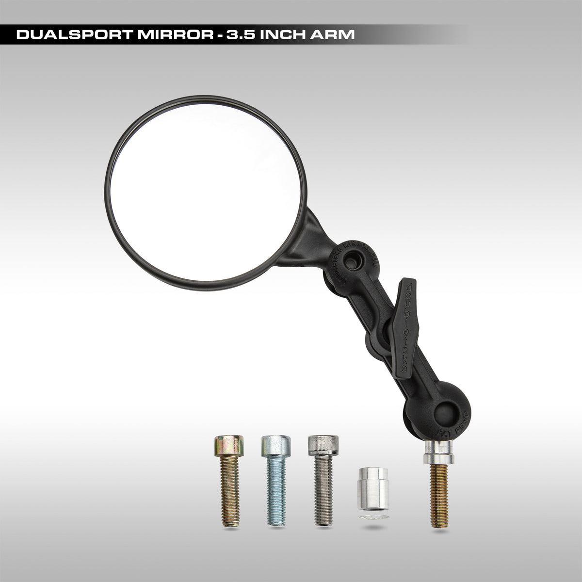 DOUBLETAKE MIRROR - DUAL SPORT MIRROR 2.0 - SINGLE &amp; SET