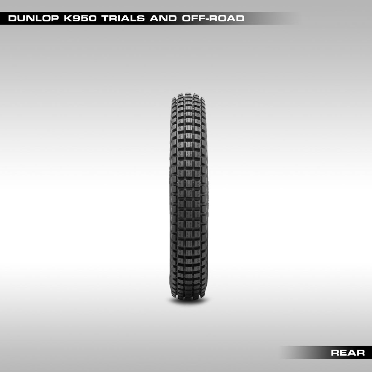 DUNLOP - K950 DOT APPROVED TRIALS TIRE