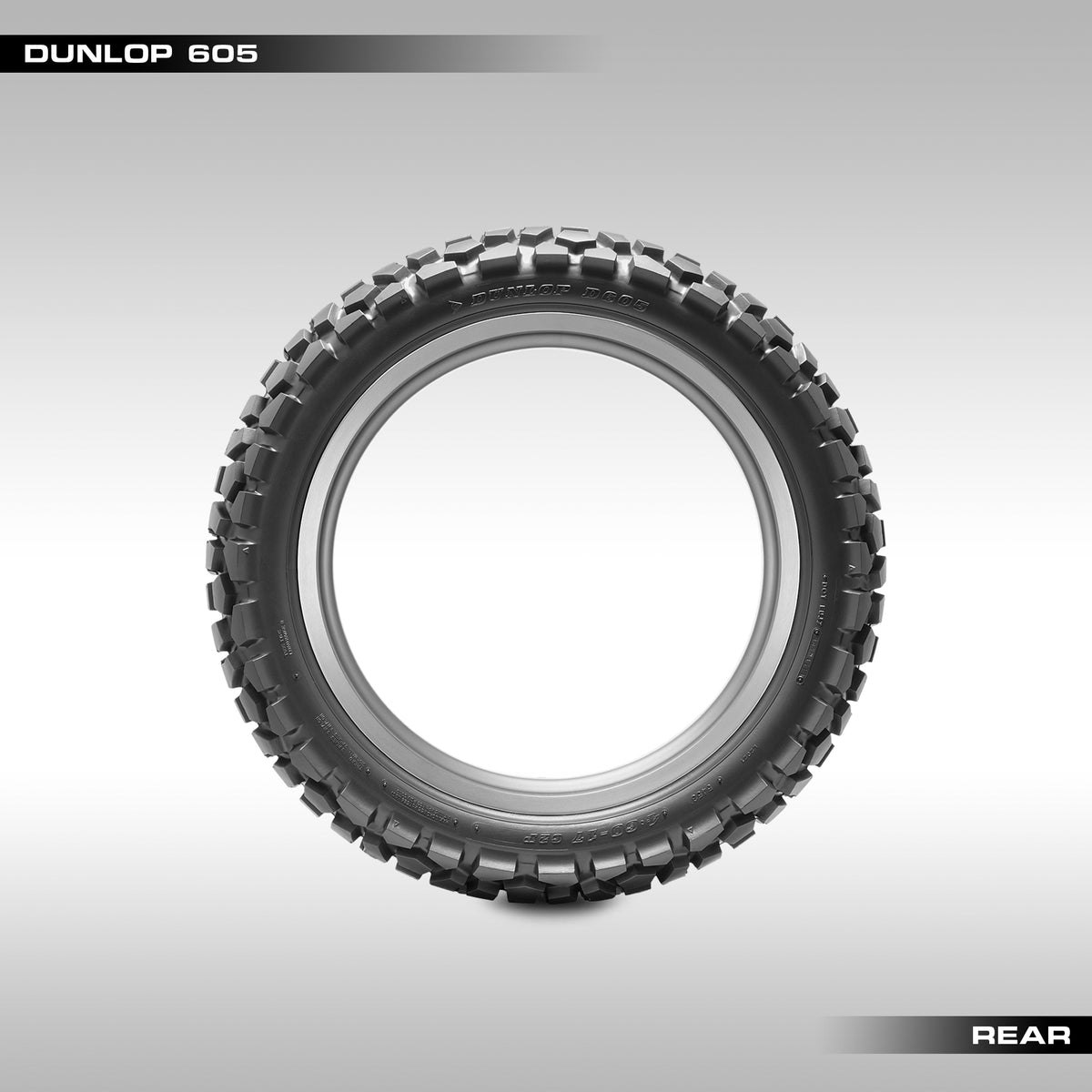 DUNLOP - D605 DUALPSPORT TIRE