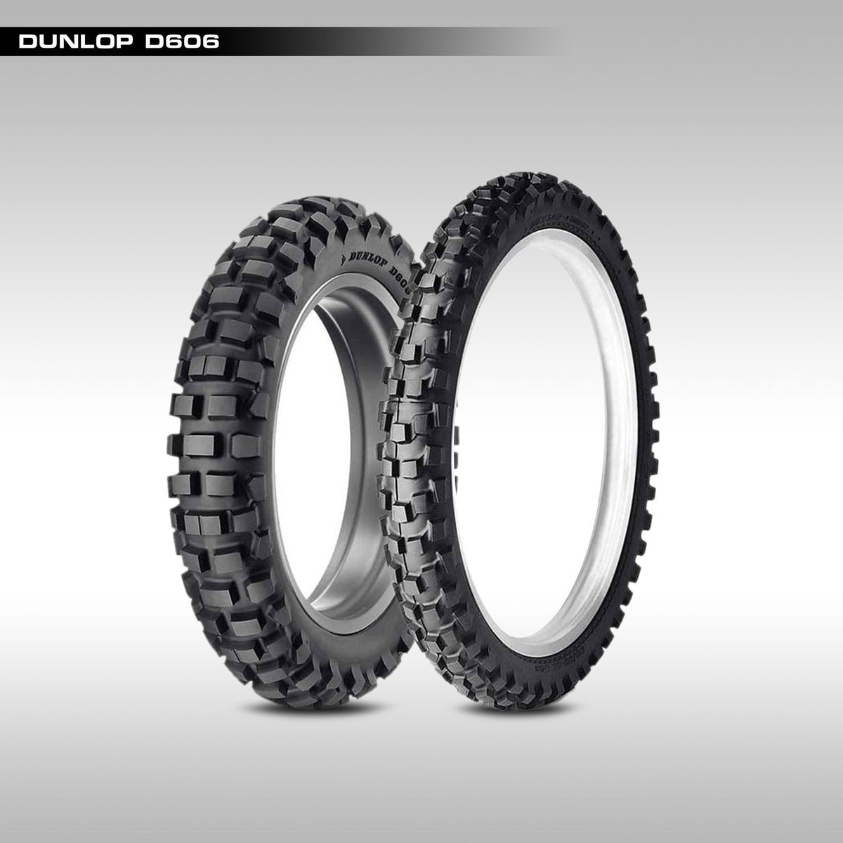 DUNLOP - D606 DUALPSORT MOTORCYCLE TIRES