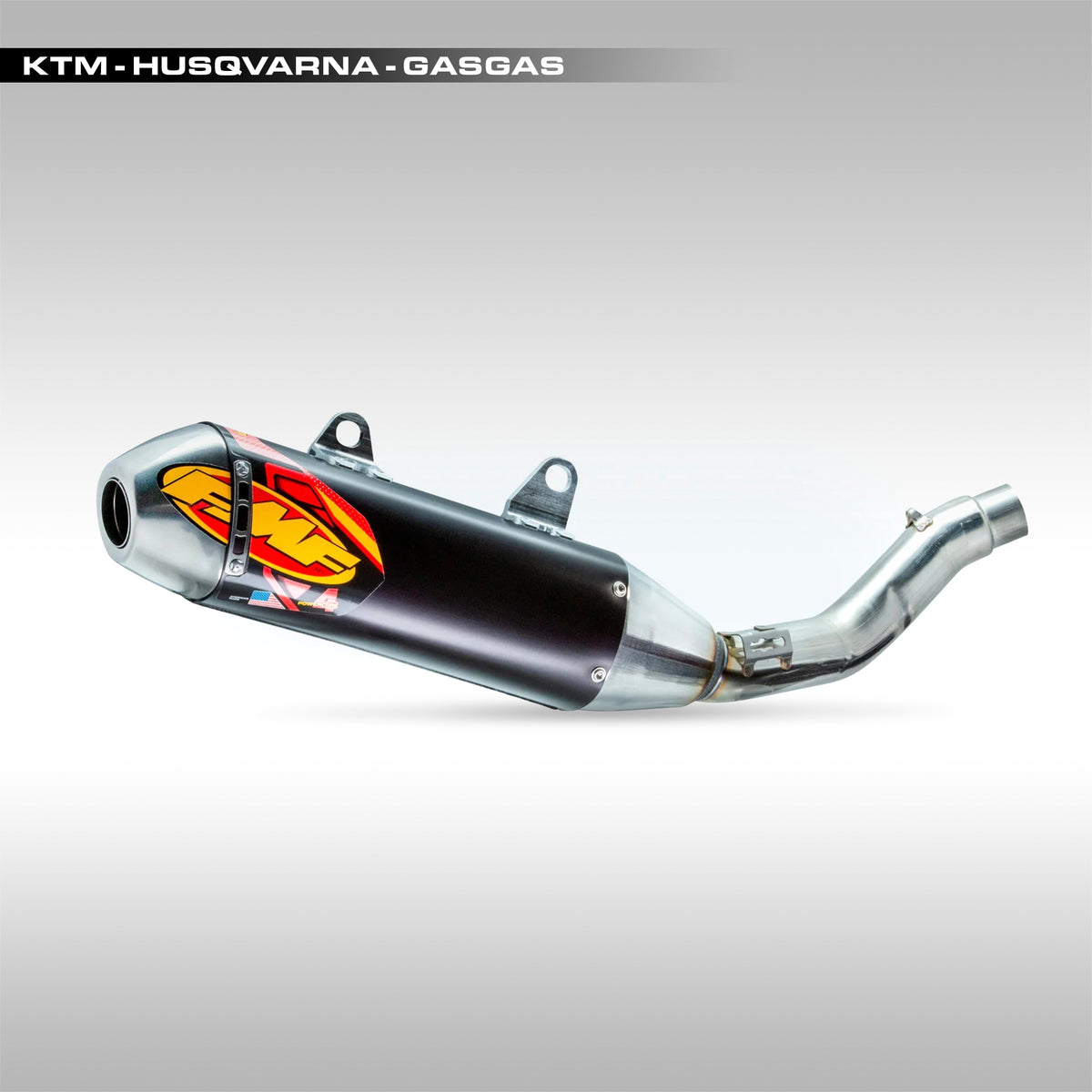 FMF - POWERCORE 4 HEX SLIP-ON MUFFLER - KTM XCF-W &amp; HUSQVARNA FE