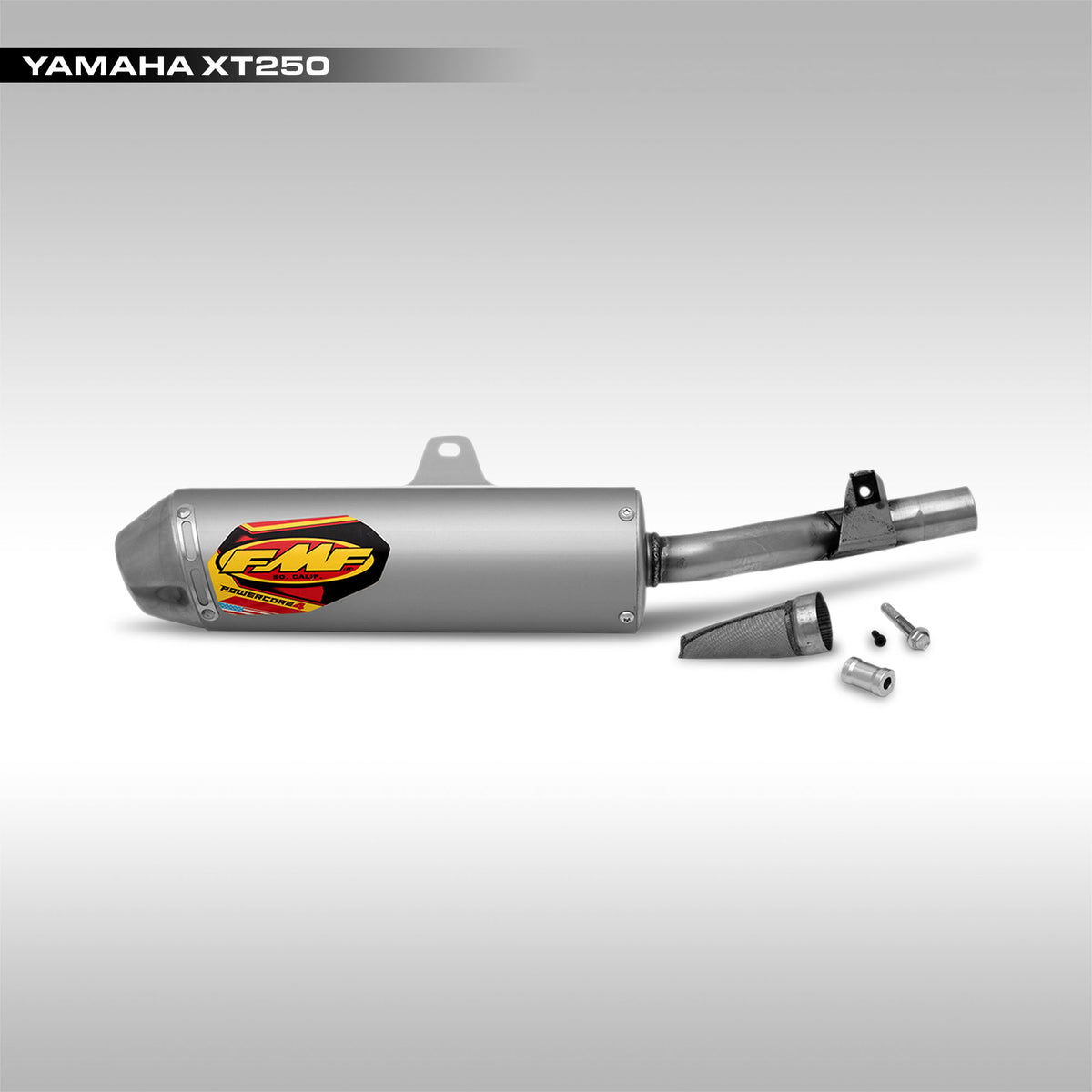 FMF - POWERCORE 4 SLIP-ON MUFFLER - YAMAHA XT250