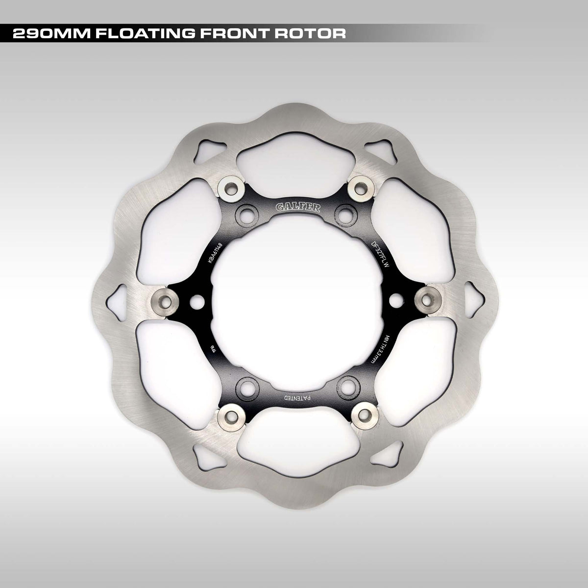 GALFER - FRONT 290MM FLOATING WAVE® ROTOR - SUZUKI DR650