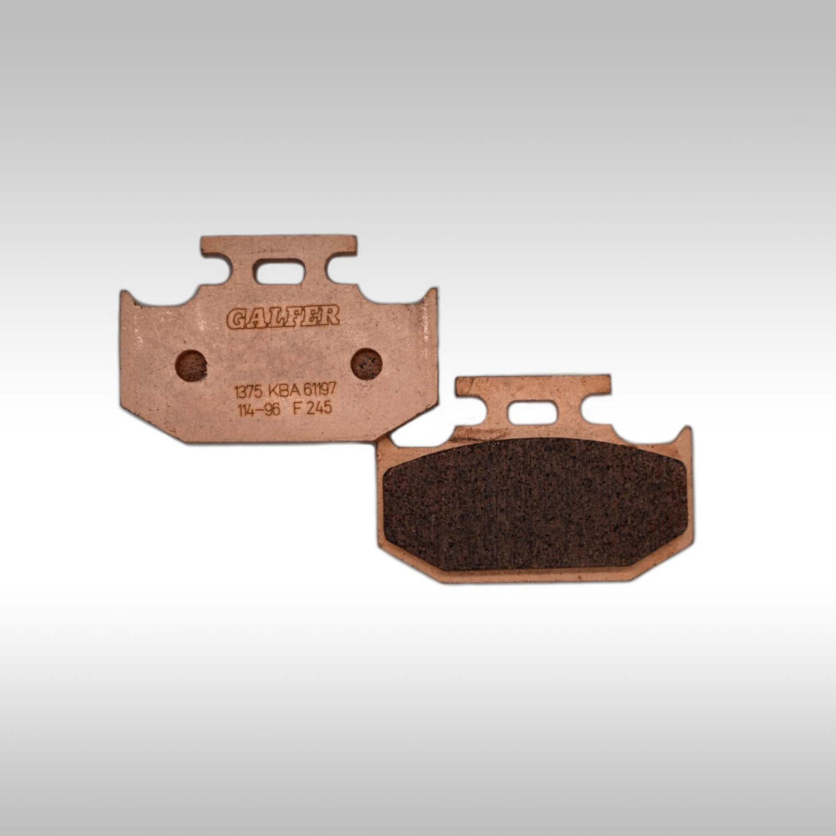 GALFER - HH SINTERED COMPOUND BRAKE PADS