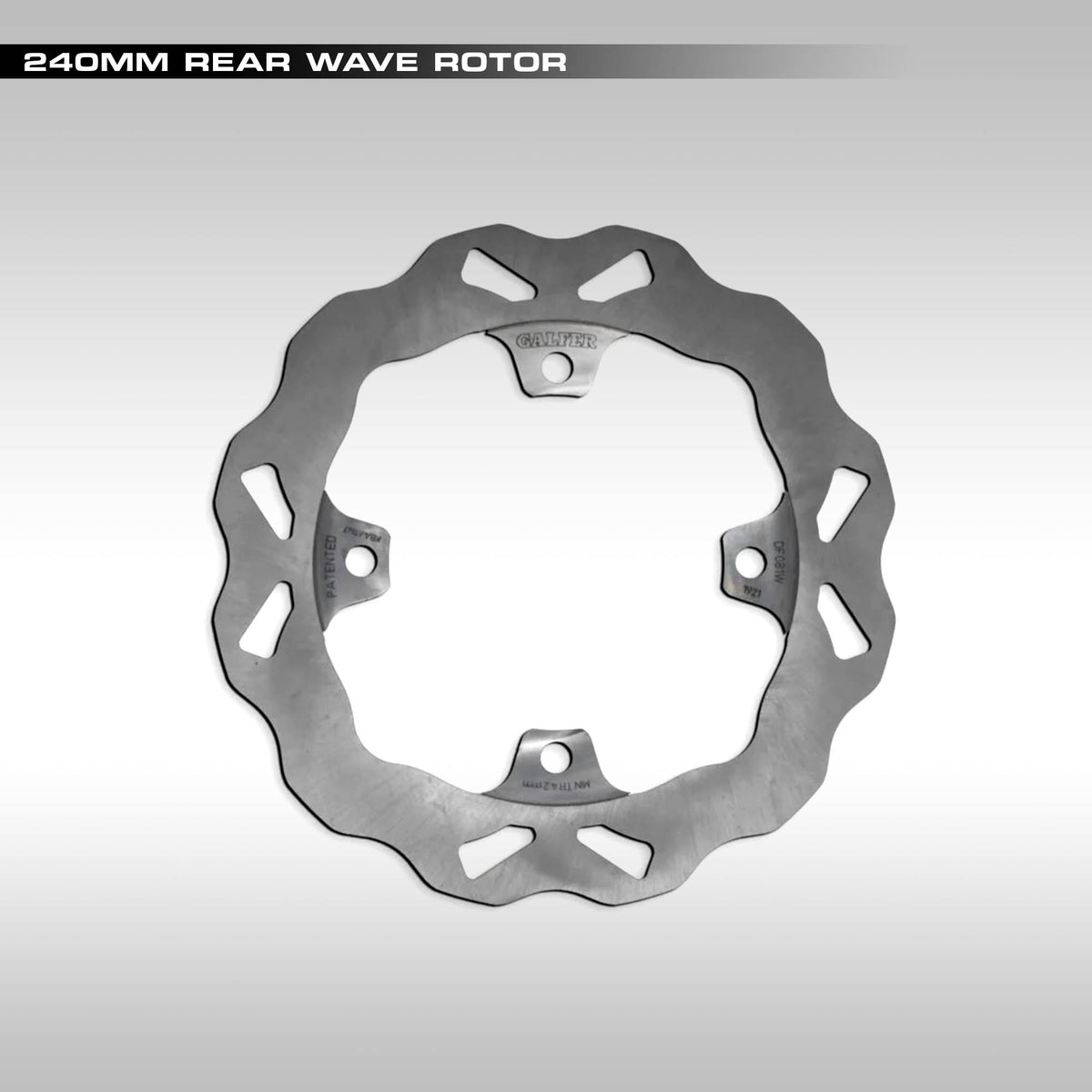 GALFER - REAR WAVE ROTOR - HONDA CRF450L