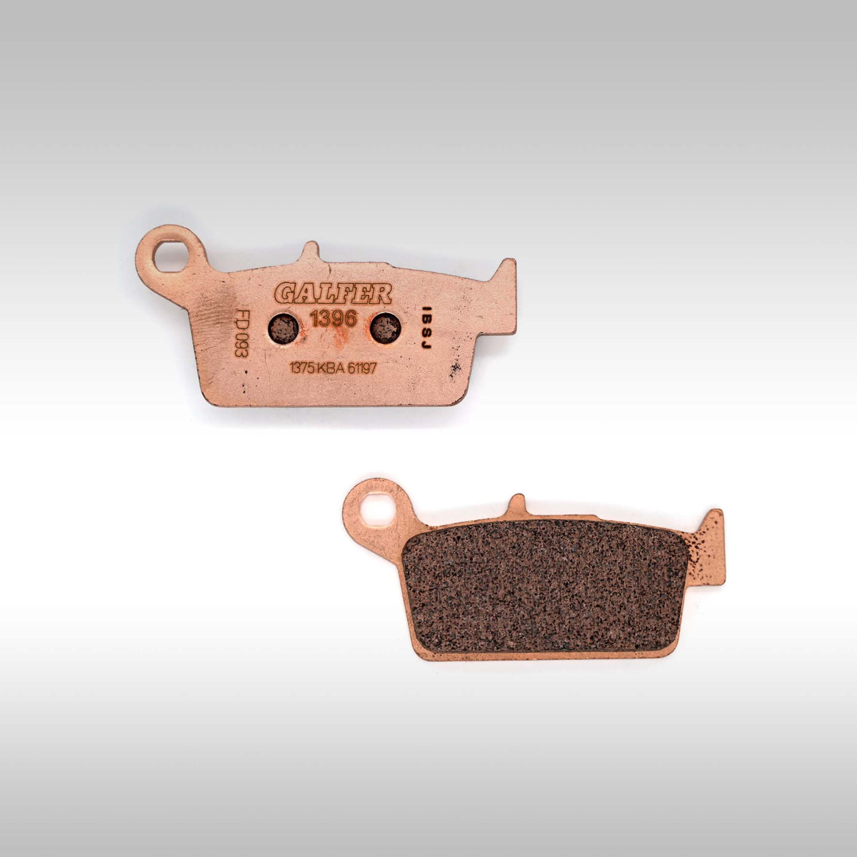 GALFER - HH SINTERED COMPOUND BRAKE PADS