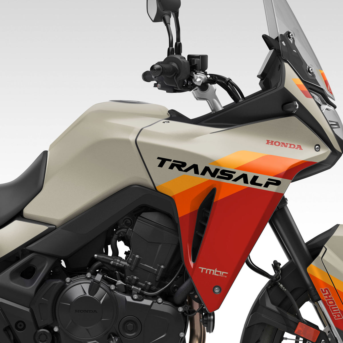 2024 HONDA XL750 TRANSALP - TAN STRIPES GRAPHICS KIT