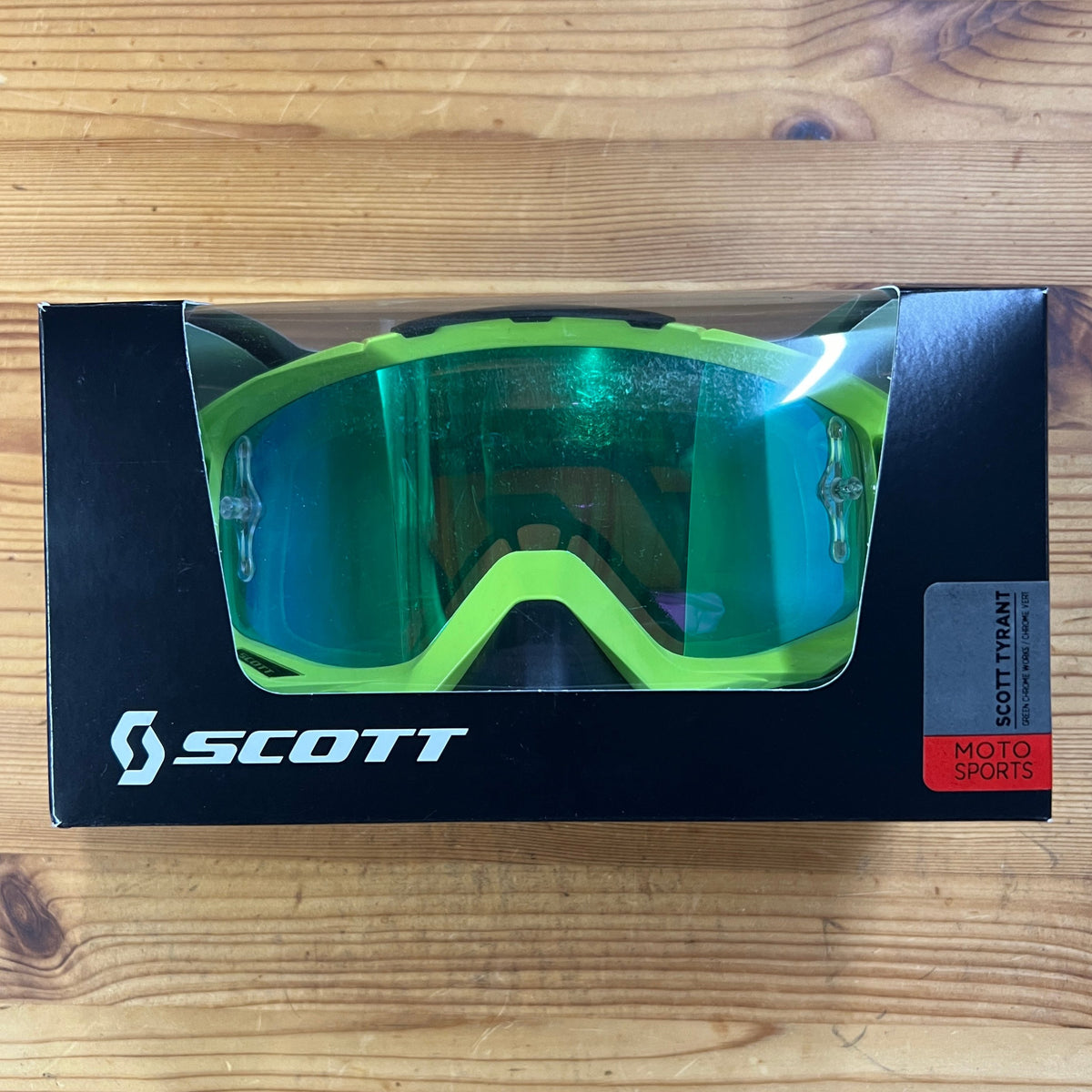 SCOTT SPORTS - TYRANT OFFROAD GOGGLES - ACID GREEN - GARAGE SALE