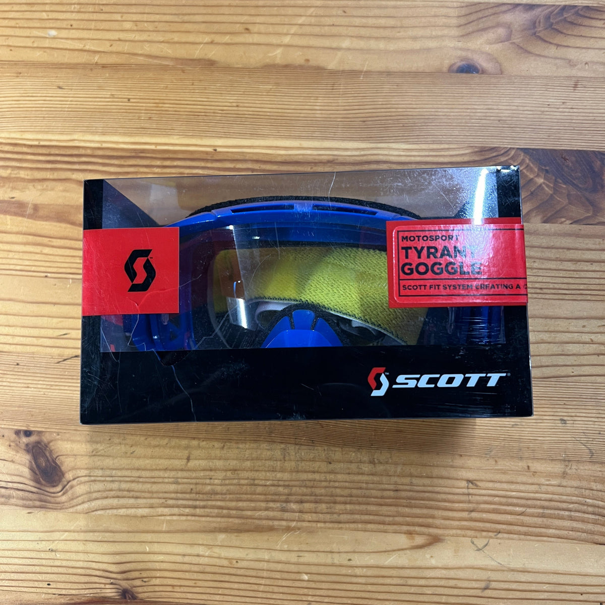 SCOTT SPORTS - TYRANT OFFROAD GOGGLES - ELECTRIC BLUE - GARAGE SALE