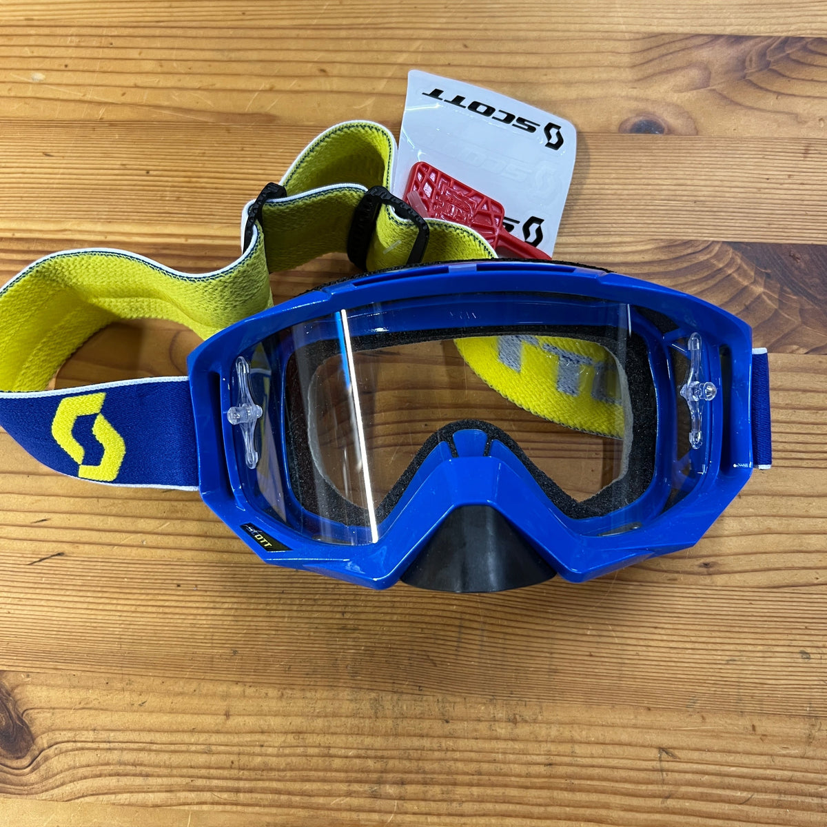 SCOTT SPORTS - TYRANT OFFROAD GOGGLES - ELECTRIC BLUE - GARAGE SALE