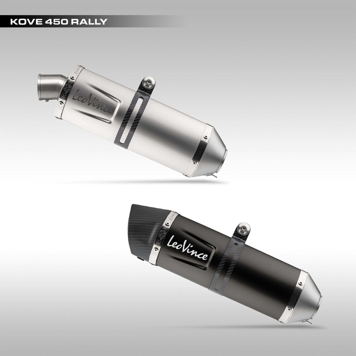 LEOVINCE - LV ONE EVO SLIP-ON MUFFLER - KOVE 450 RALLY