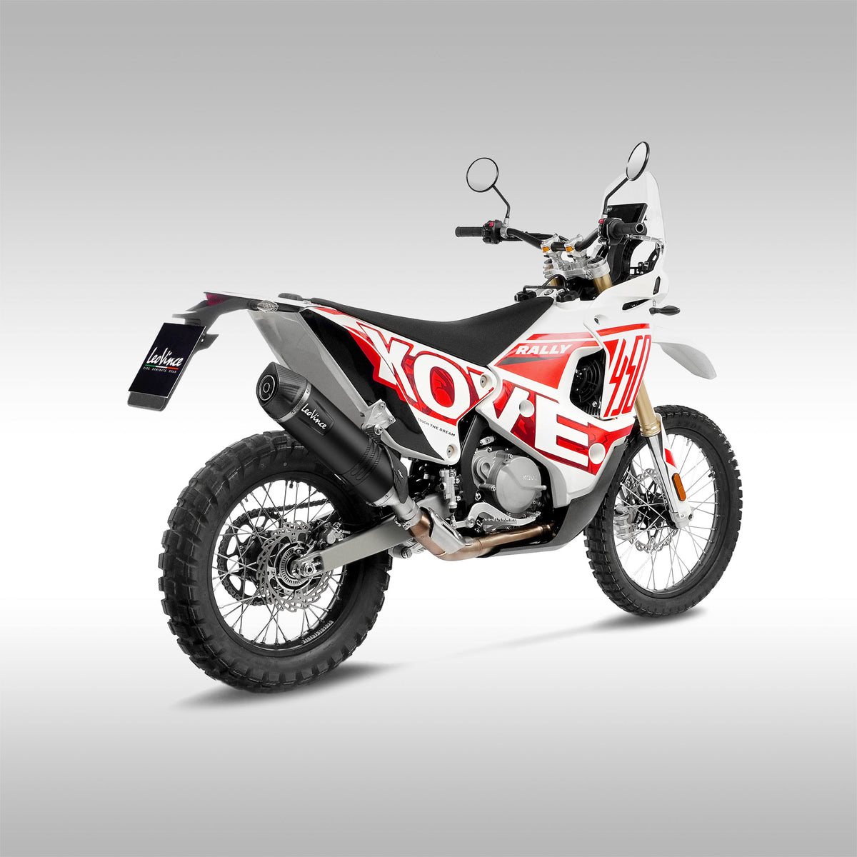 LEOVINCE - LV ONE EVO SLIP-ON MUFFLER - KOVE 450 RALLY