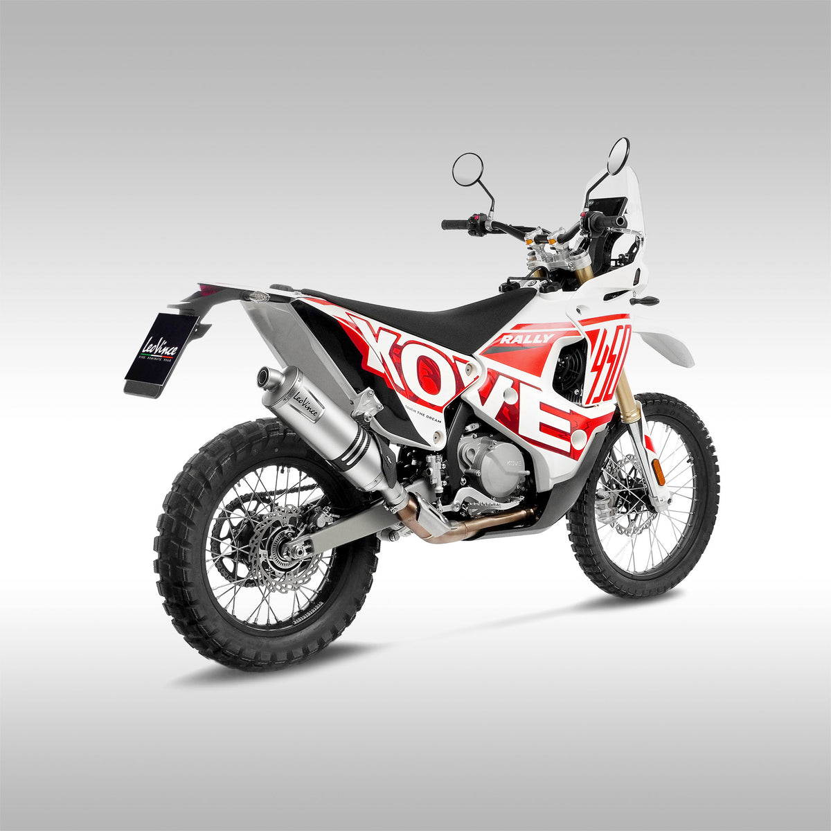 LEOVINCE - LV ONE EVO SLIP-ON MUFFLER - KOVE 450 RALLY