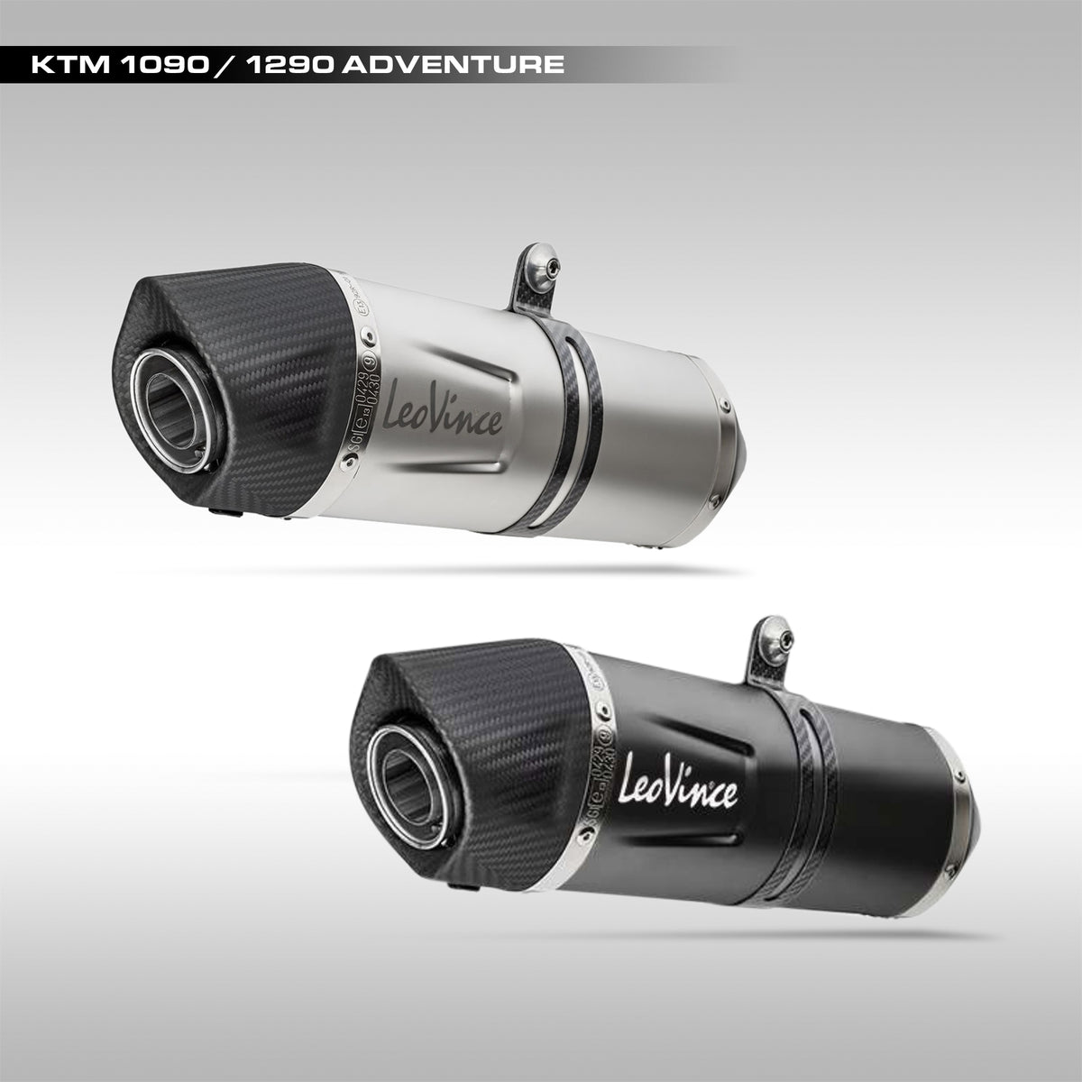 LEOVINCE - LV ONE EVO SLIP-ON MUFFLER - KTM 1090 / 1290 ADVENTURE