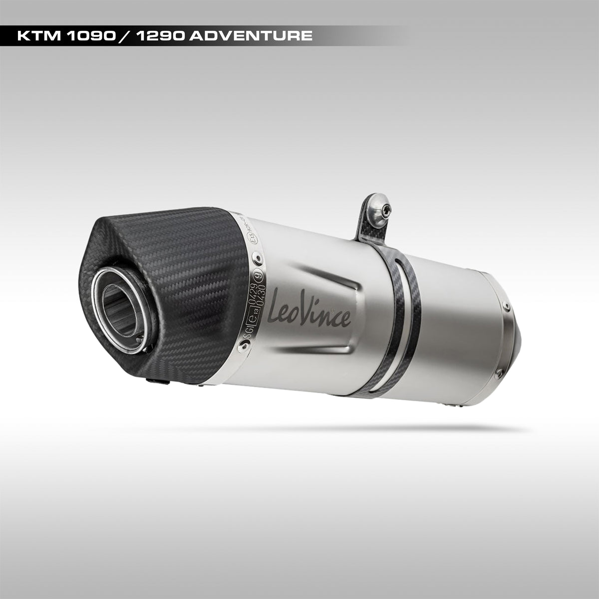 LEOVINCE - LV ONE EVO SLIP-ON MUFFLER - KTM 1090 / 1290 ADVENTURE