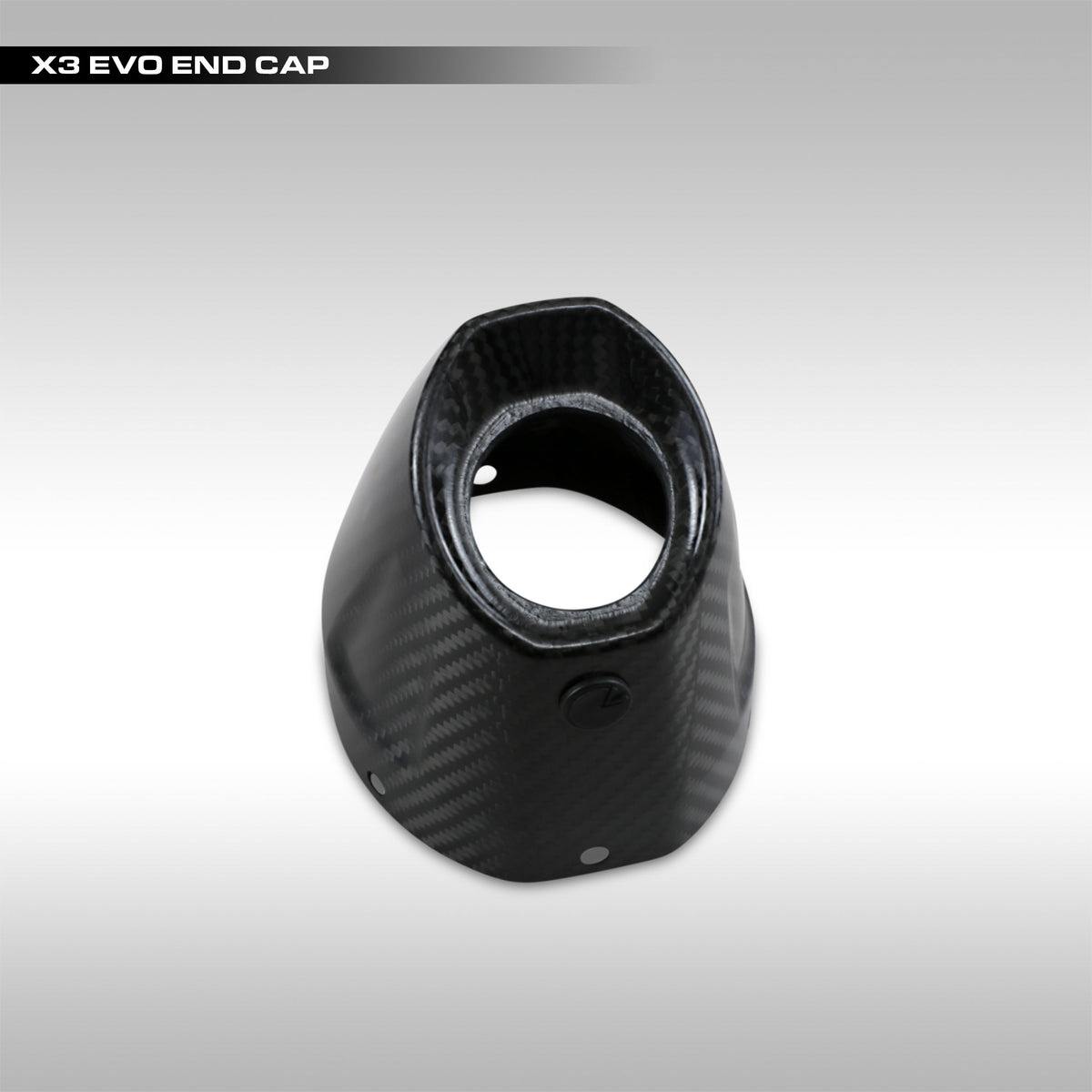 LEOVINCE - X3 EVO REPLACEMENT CARBON FIBER END CAP