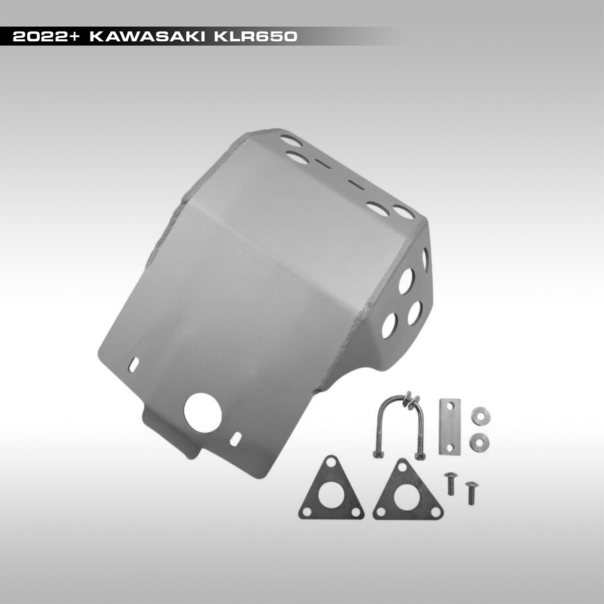 MOOSE RACING - ALUMINUM SKID PLATE - KAWASAKI KLR650