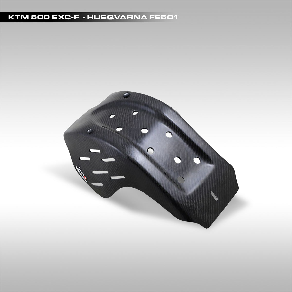 MOOSE RACING - CARBON FIBER SKID PLATE - KTM 500 EXC-F &amp; HUSQVARNA FE501