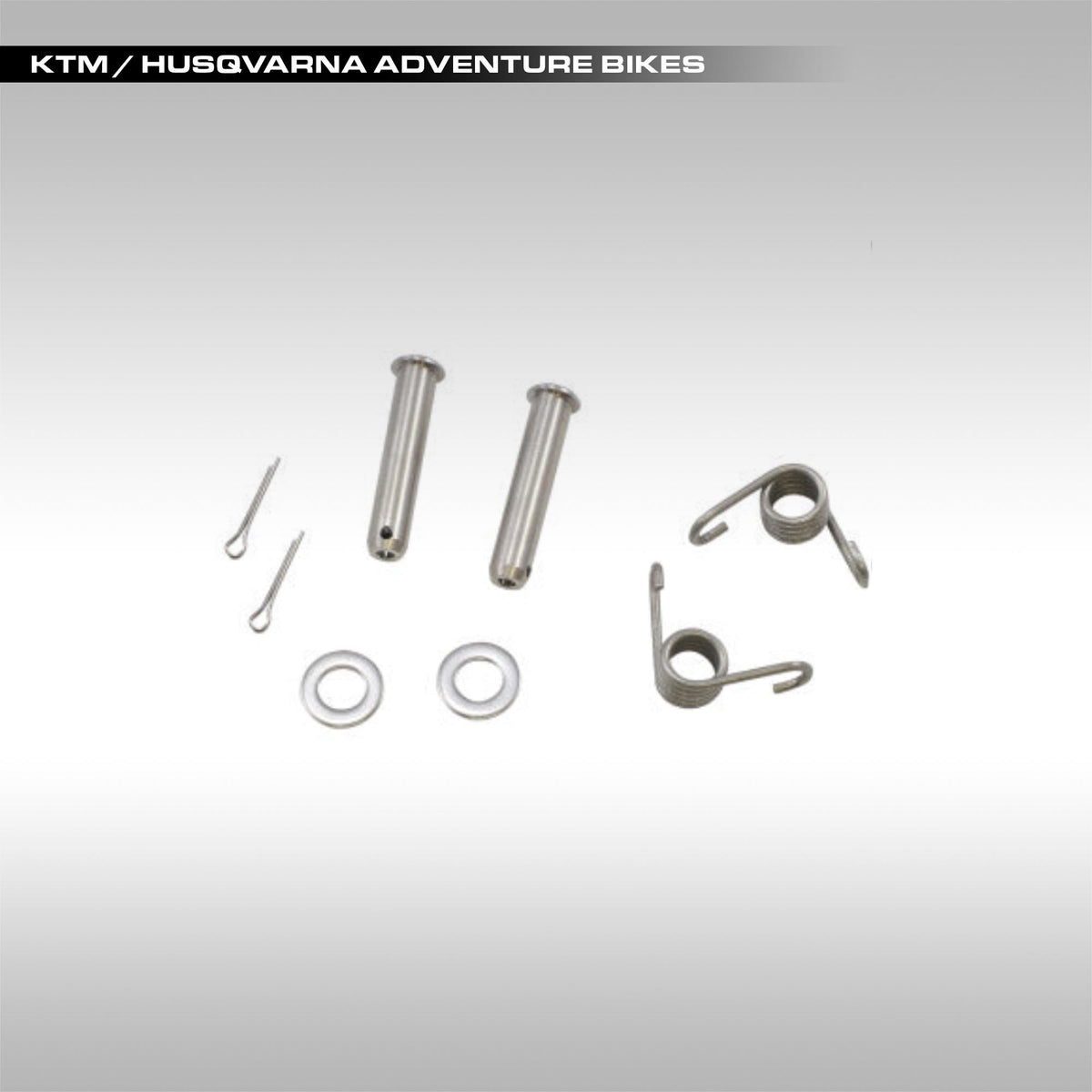 MOOSE RACING - FOOTPEG PIN &amp; SPRING KIT - KTM 790 / 890 ADVENTURE