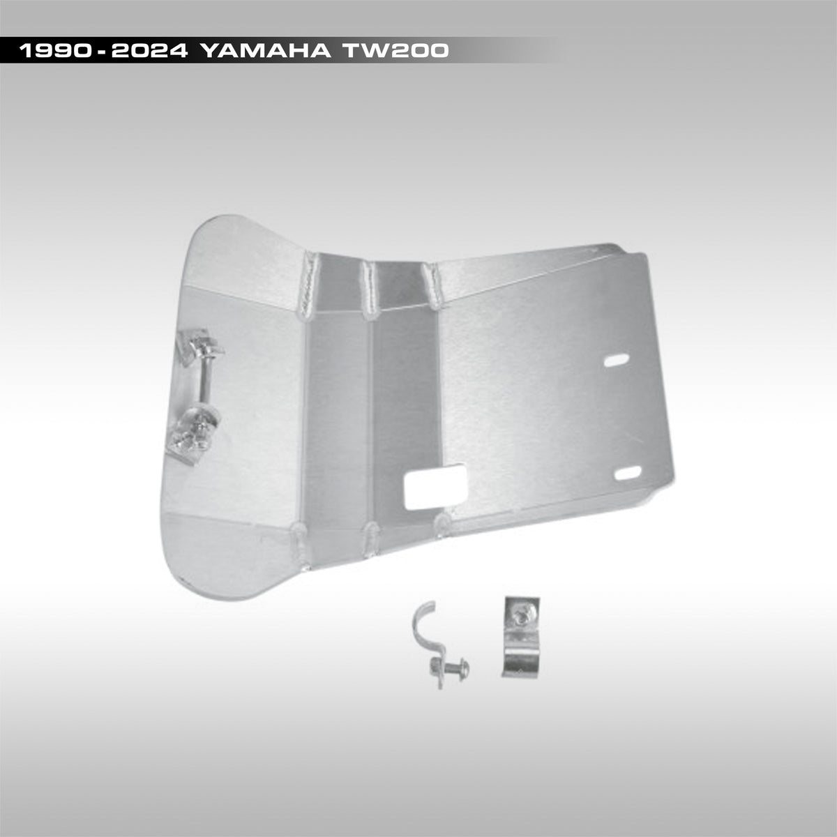 MOOSE RACING - ALUMINUM SKID PLATE - YAMAHA TW200