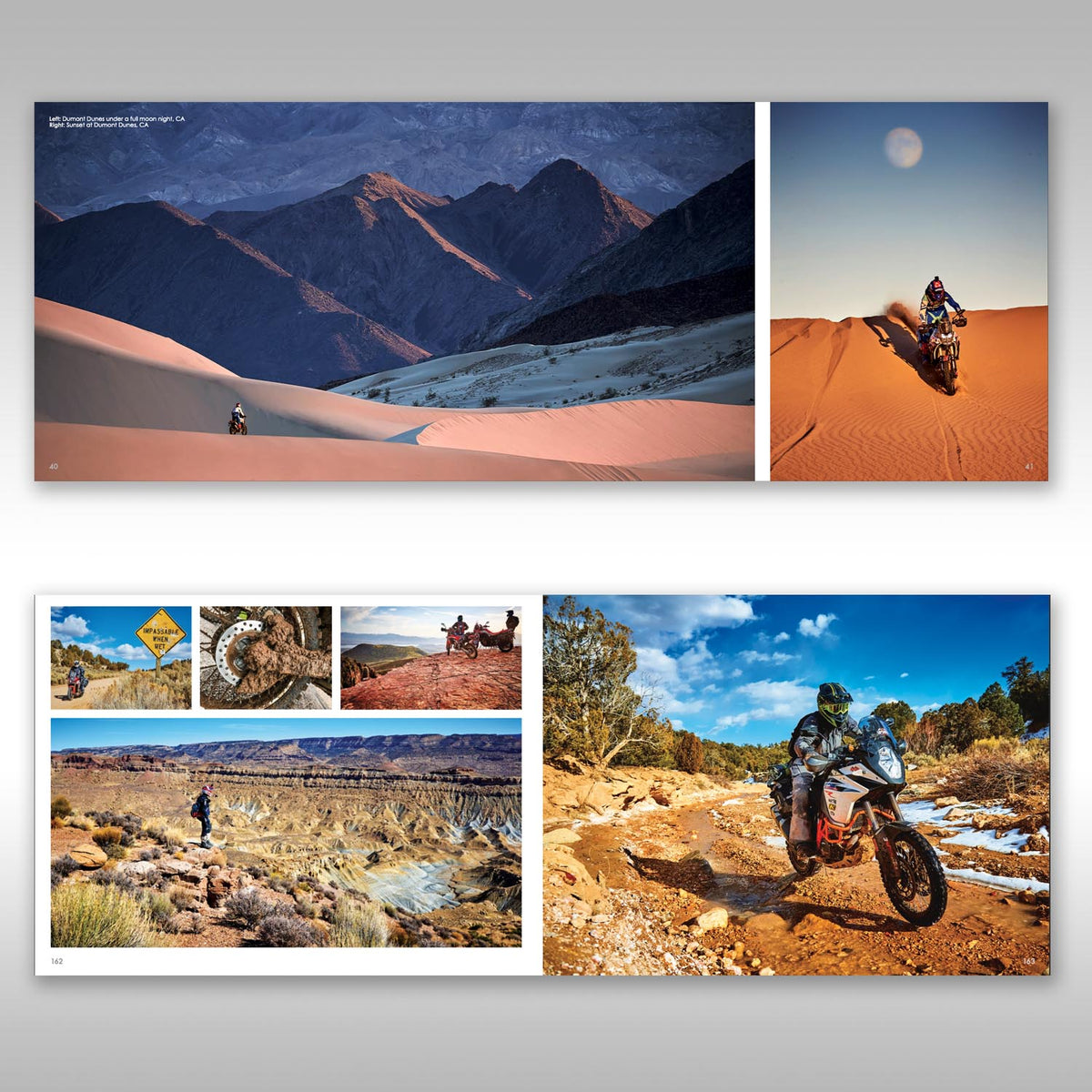 ADVENTURE RIDING IN THE AMERICAN WEST PHOTO BOOK