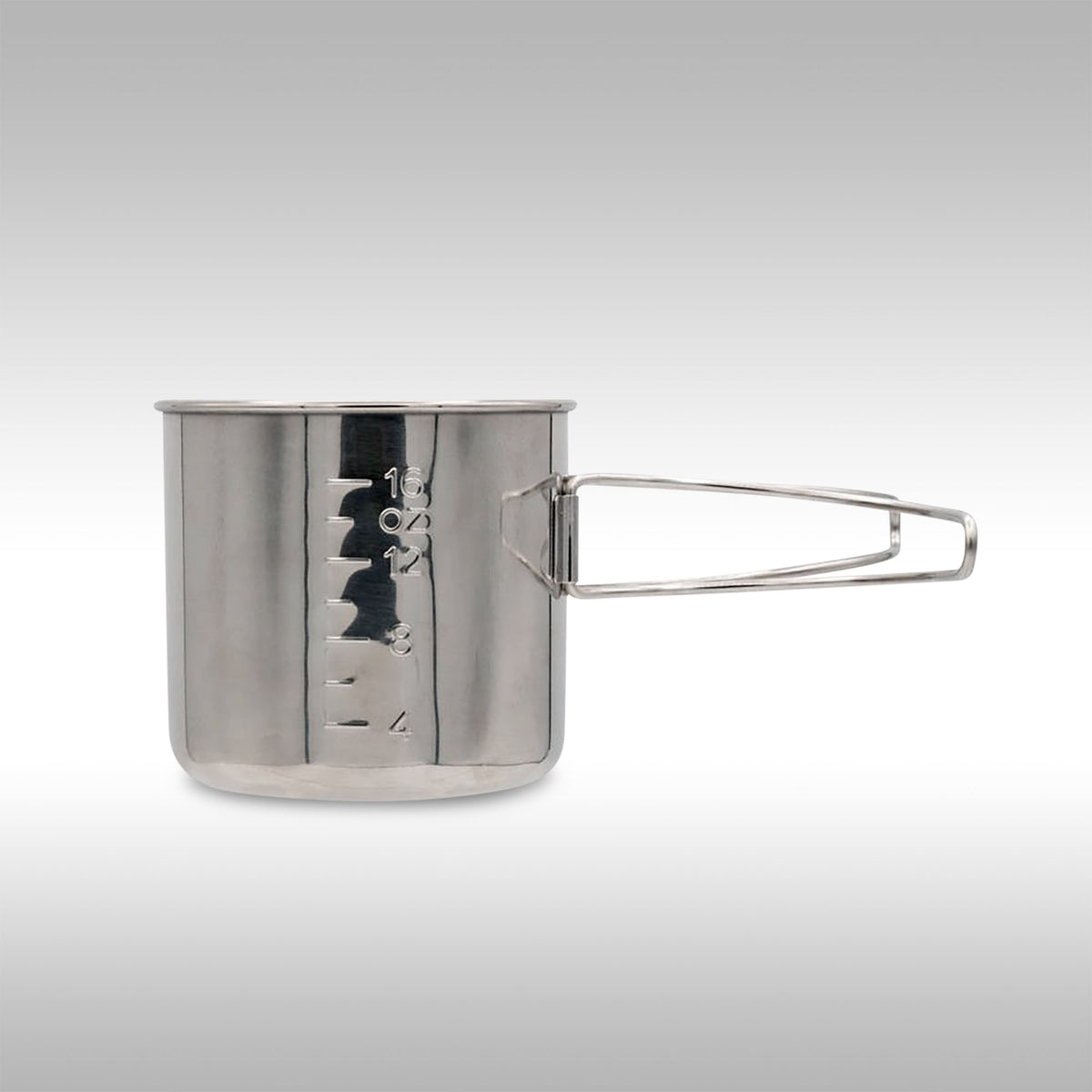 OLICAMP - SPACE SAVER MUG - STAINLESS STEEL - 700ML