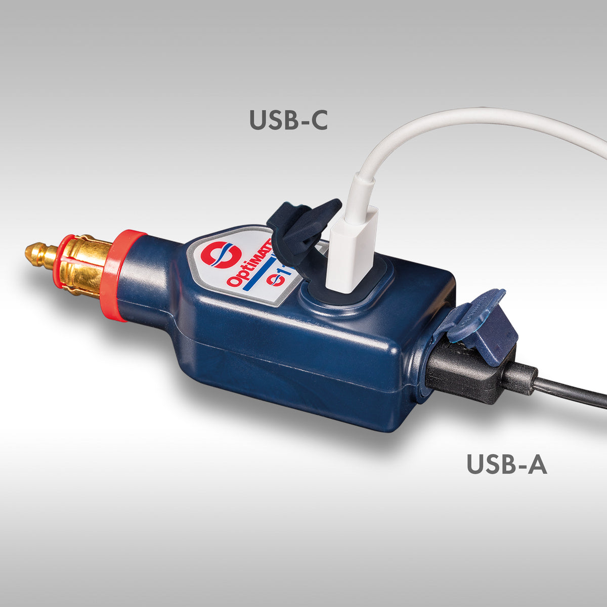 OPTIMATE - 12MM DIN USB CHARGER - BMW &amp; TRIUMPH