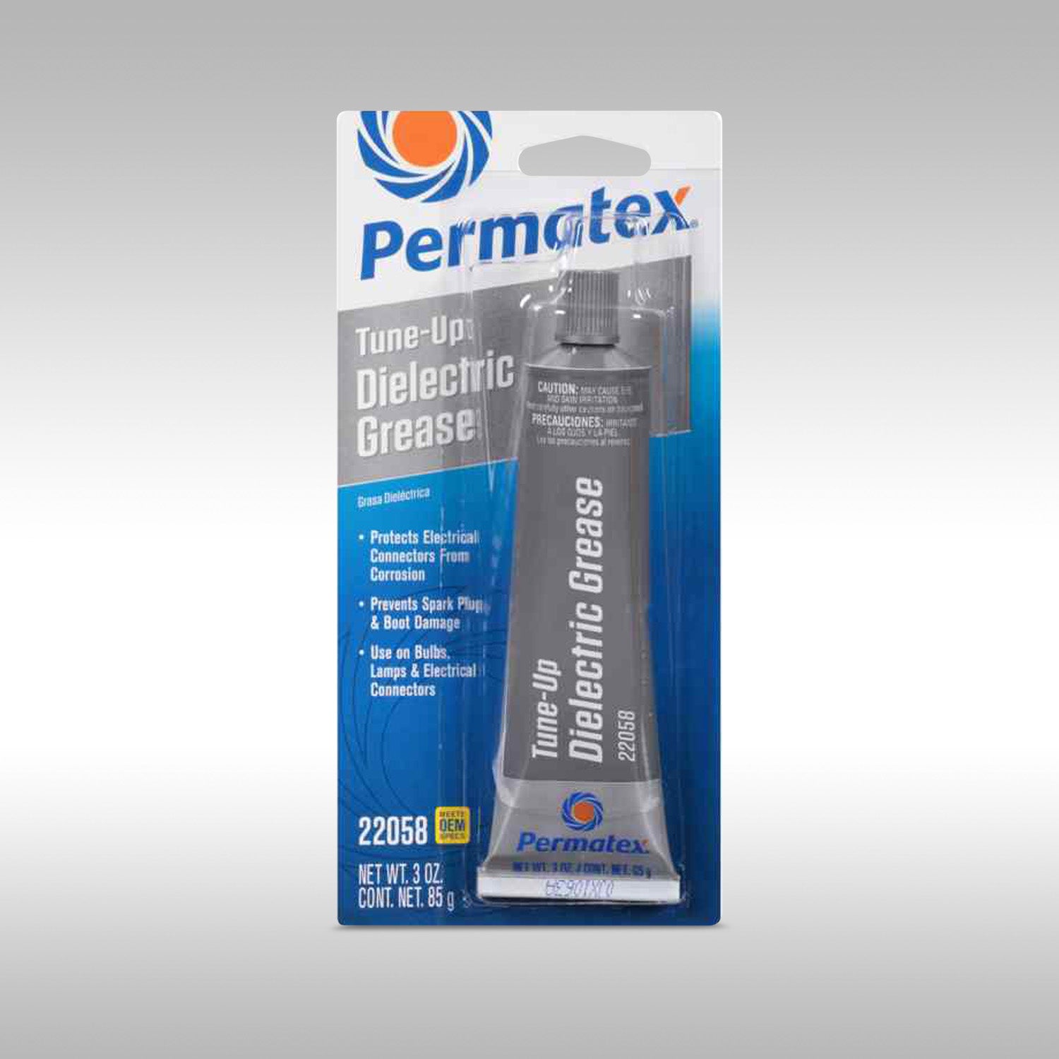 Permatex Dielectric Tune Up Grease protects electrical connections and wiring from salt, dirt and corrosion. Dielectric Tune Up extends the life of bulb sockets and prevents voltage leakage around any electrical connection. Also prevents spark plugs from fusing to boots.