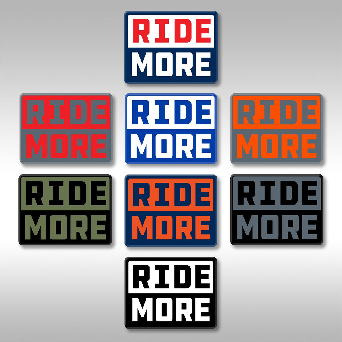 RIDE MORE STICKERS - HEAVY DUTY