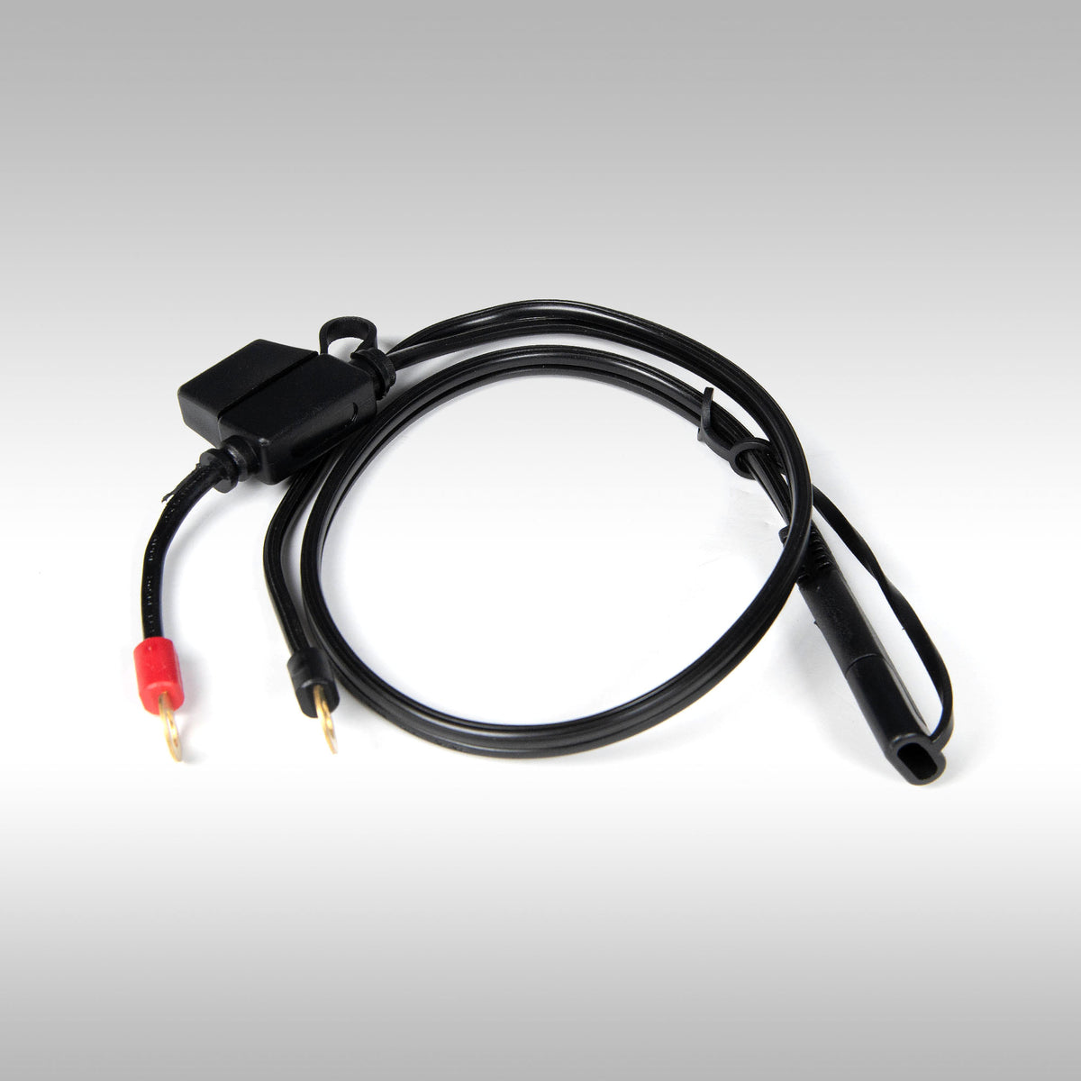 RIDEPOWER - SAE TO RING TERMINAL BATTERY CABLE w/ 7.5A FUSE - 24 Inches