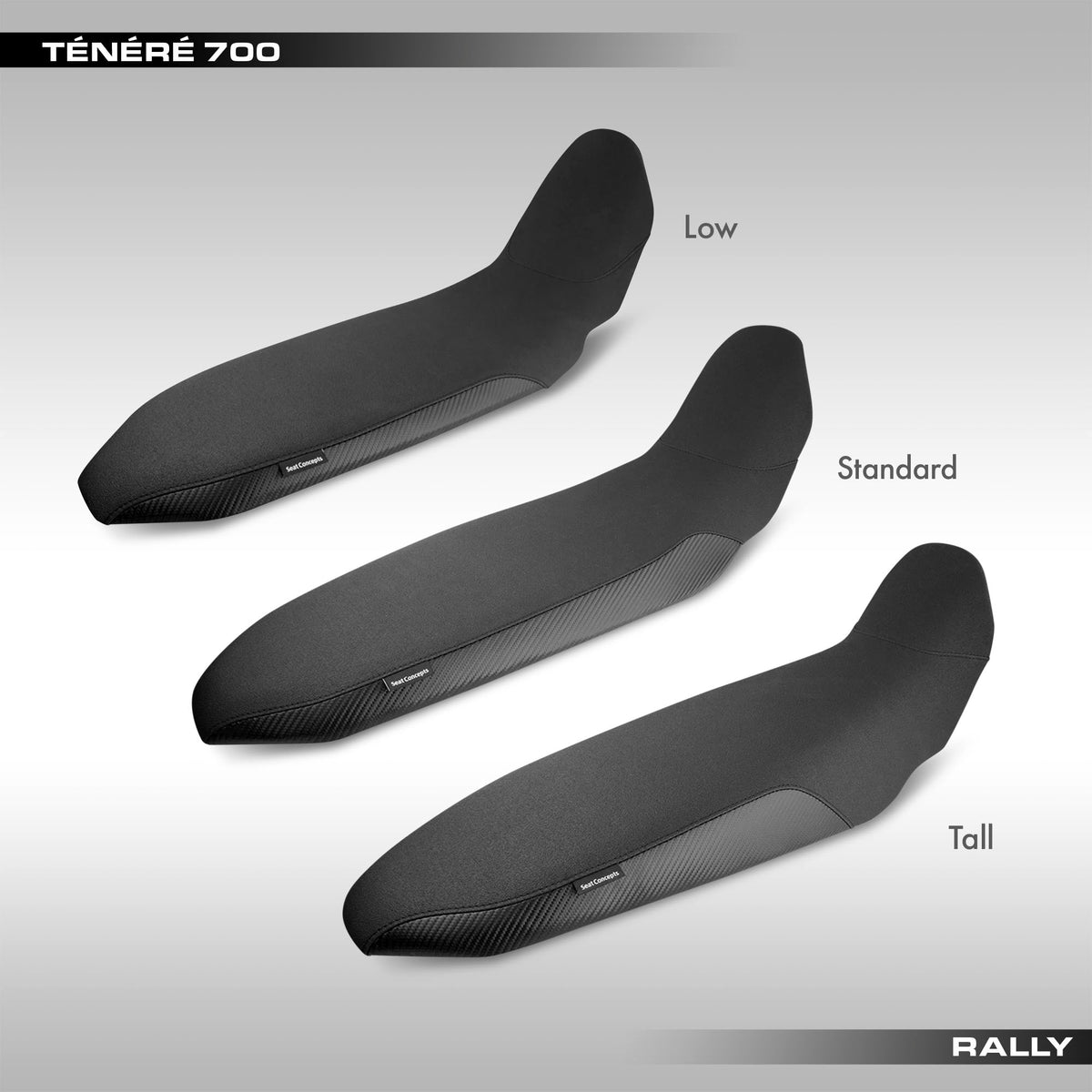 SEAT CONCEPTS - RALLY SEAT - YAMAHA TENERE 700