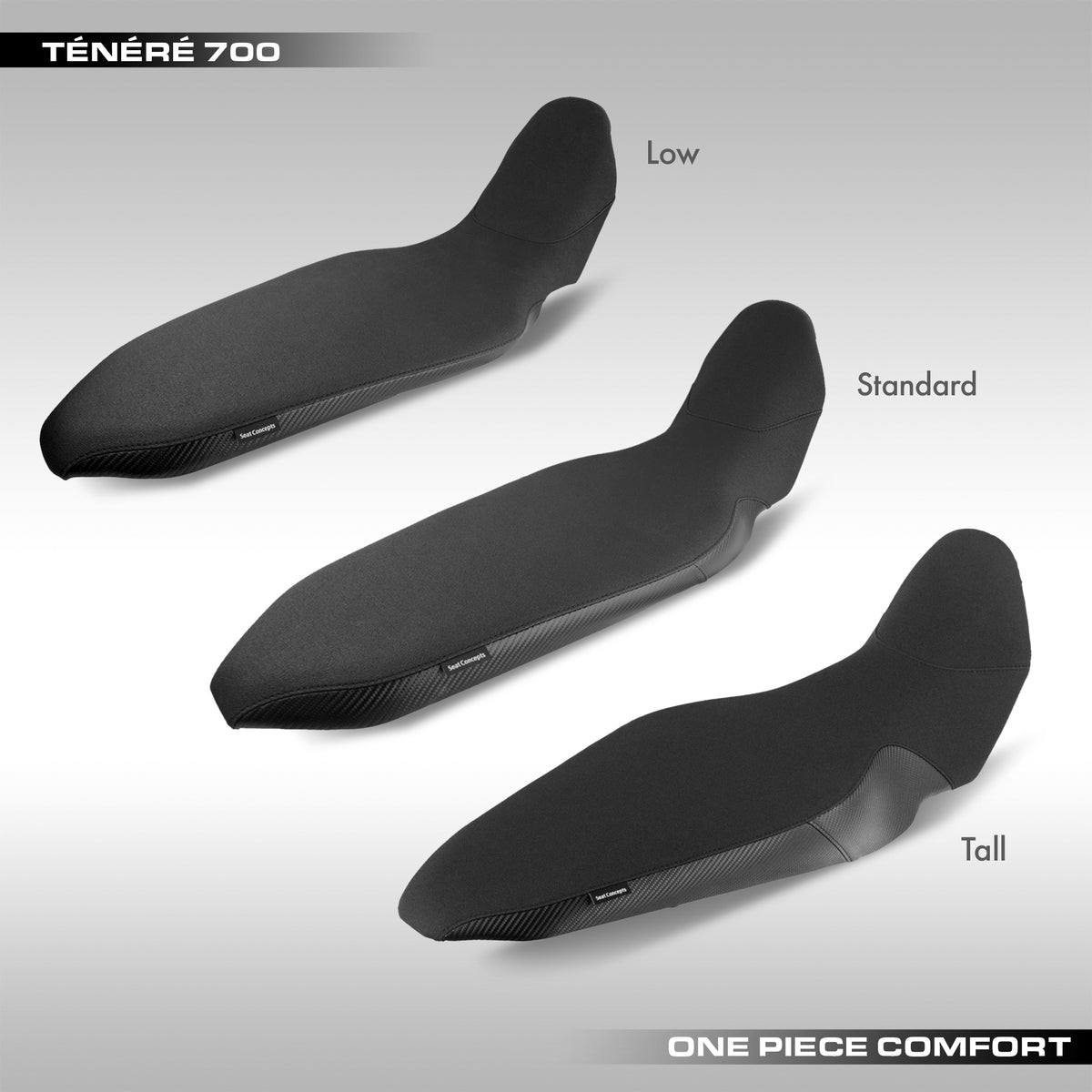 SEAT CONCEPTS - ONE PIECE COMFORT SEAT - YAMAHA TENERE 700